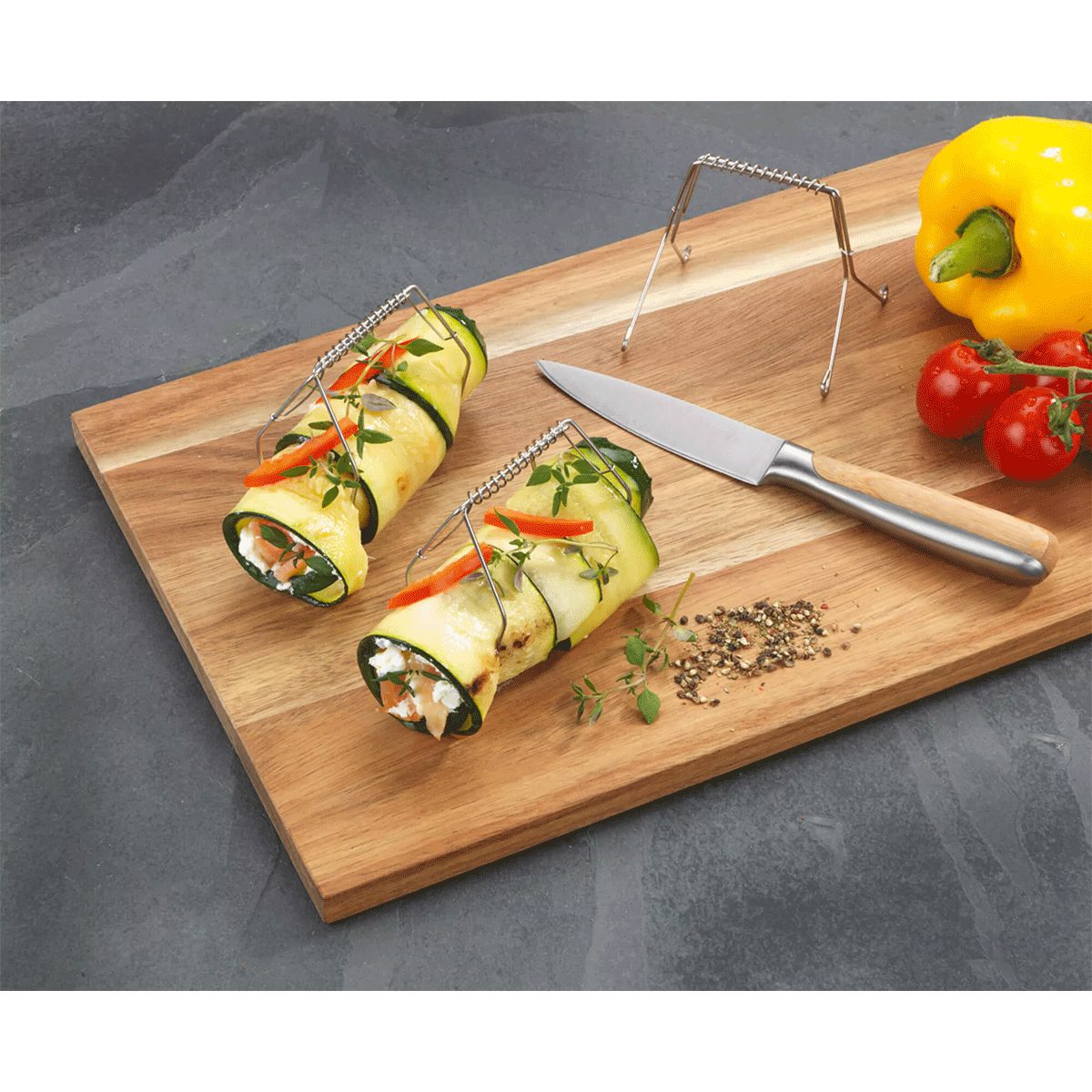 Rouladenklammer Maximex Rouladenklammern 10er Set, für Fleisch und Kohlrouladen, au – Bild 5 von 5