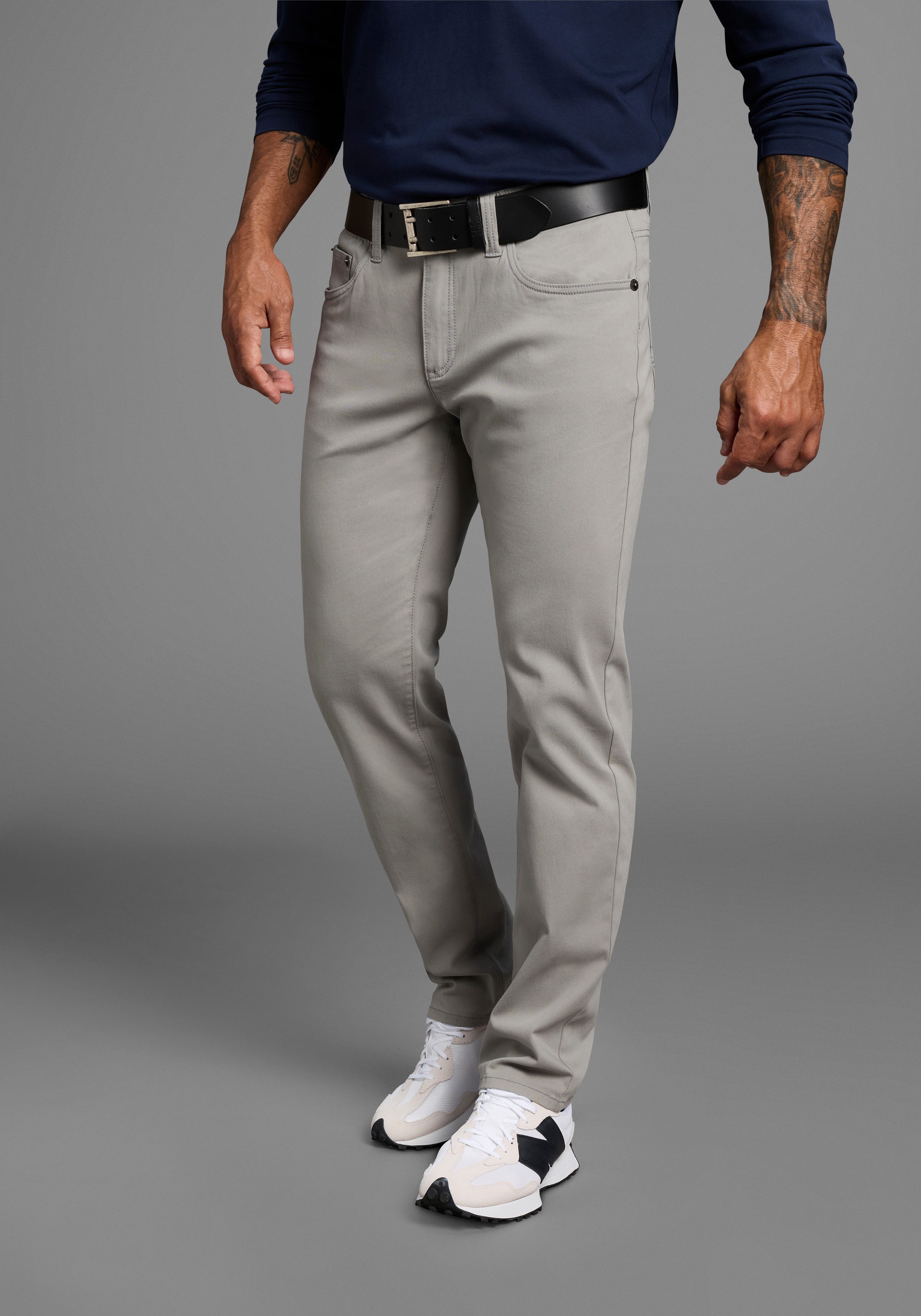 Man's World 5-Pocket-Hose Stretchhose mit Dehnbund günstig online kaufen