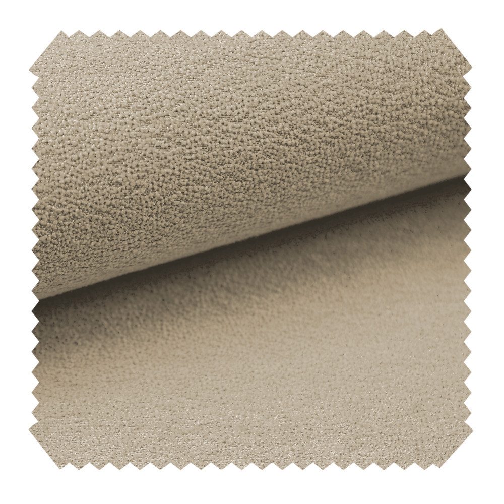 novely® Stoff Abverkauf MOERS Feiner Bouclé-Polsterstoff - Robuster Möbelstoff, Samtweich, Robust, Pflegeleicht, Meterware, 1lfm