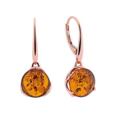 S&A Jewellery Design Paar Ohrhänger (Set, 2-tlg), 585 Rotgold Goldschmuck für Damen