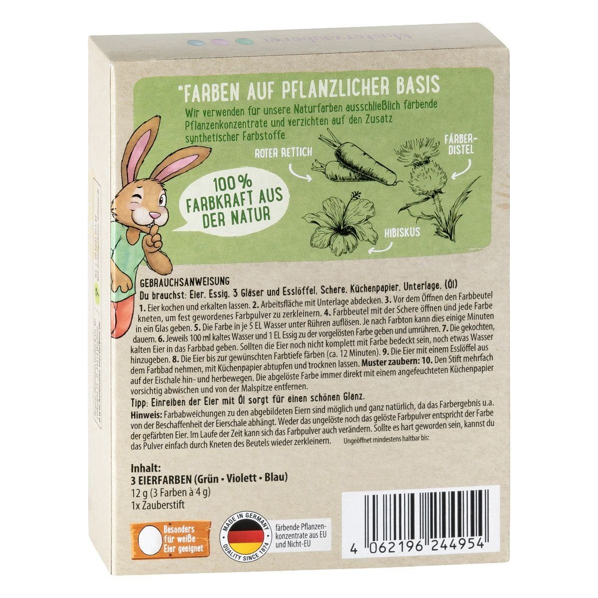 BRAUNS HEITMANN Osterei Brauns Heitmann Natur Musterzauberei