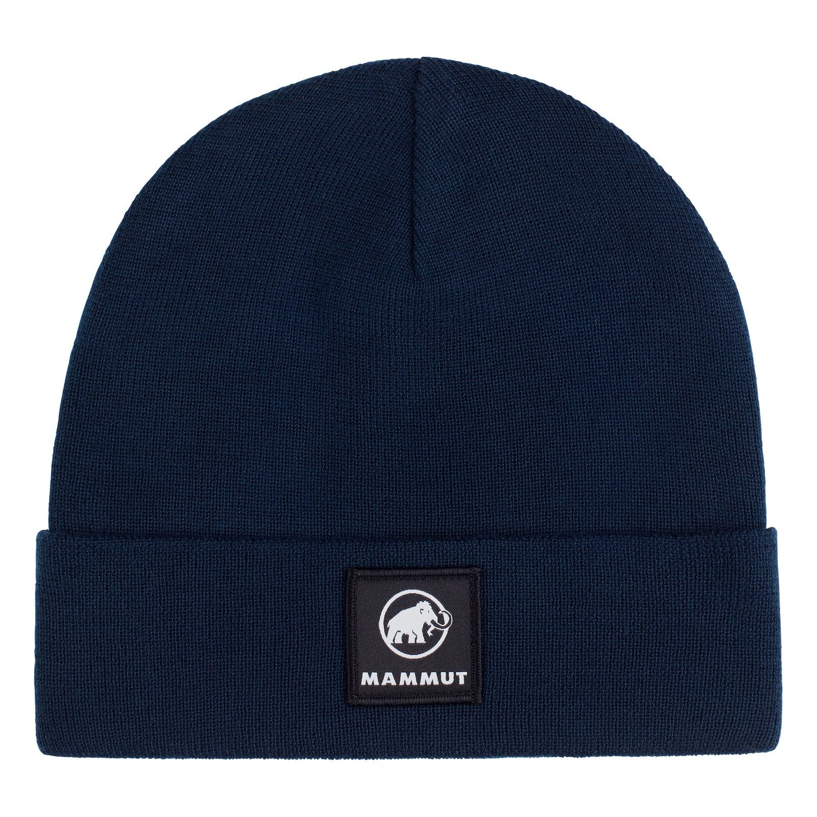 Mammut Beanie Fedoz mit Markenlogo-Patch