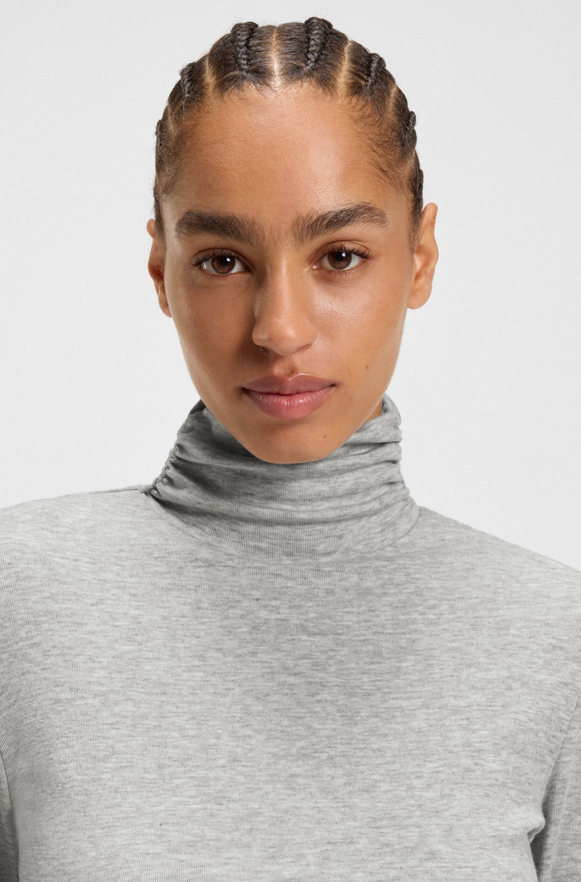 BOSS ORANGE Rollkragenshirt Eliana Premium Damenmode günstig online kaufen