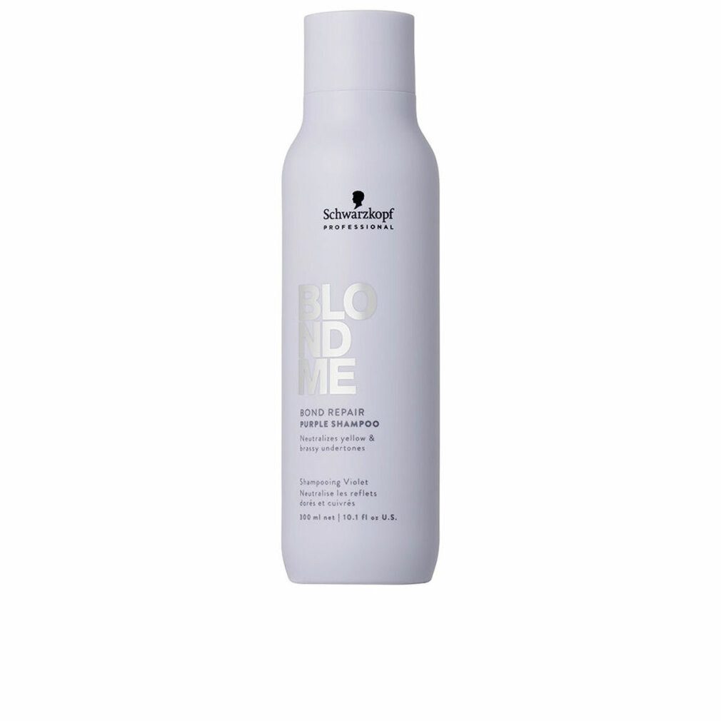 Schwarzkopf Haarpflege-Set BLONDME BOND REPAIR Shampoo Purple 300 ml
