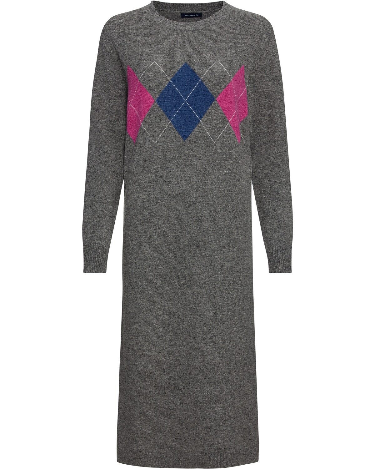 Highmoor Strickkleid Argyle-Strickkleid