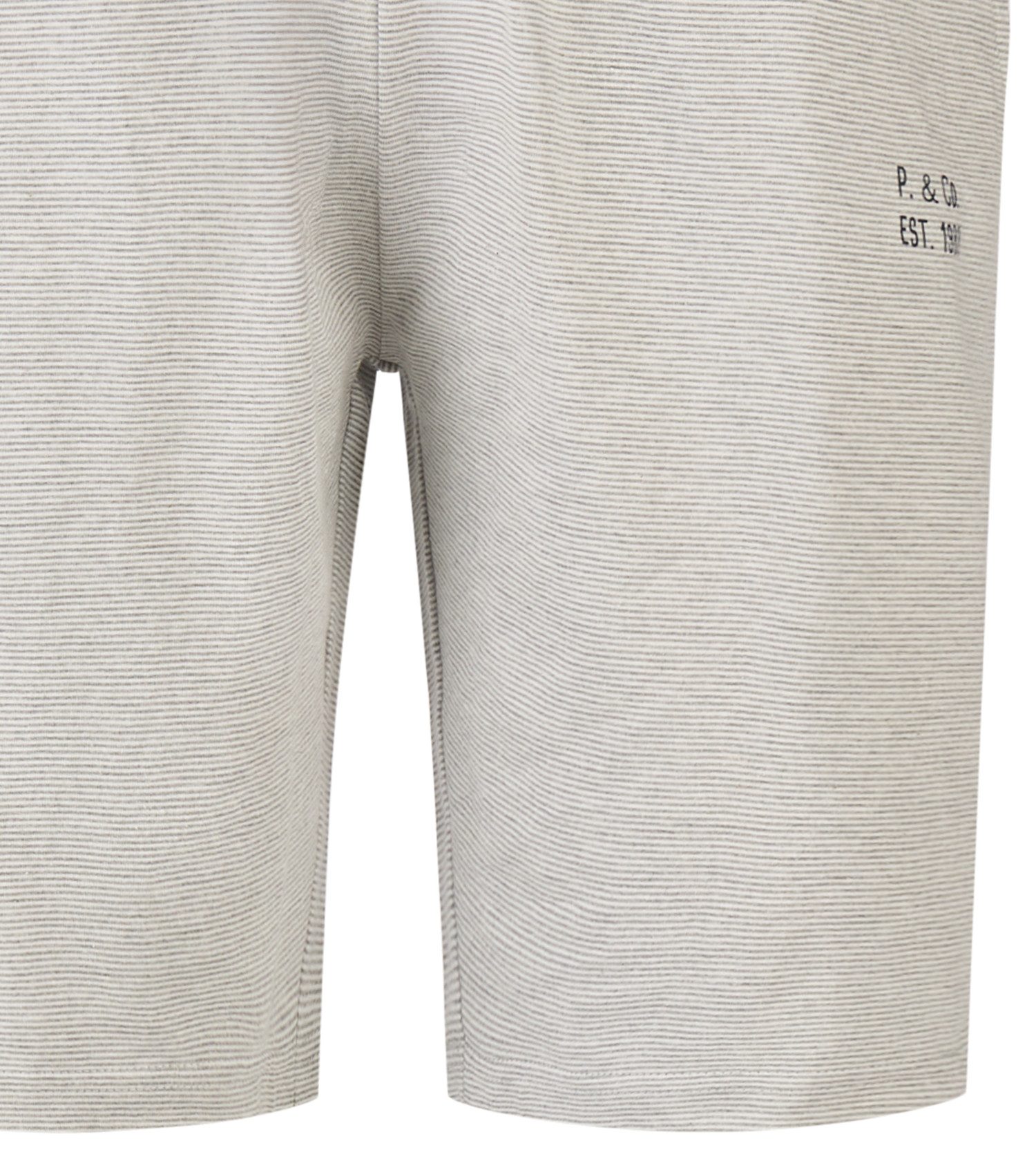 Phil & Co. Pyjamashorts Easy Sleep (1-tlg., 1-teilig) Herren Schlafhose Bermuda Relaxhose Homewearhose Baumwolle