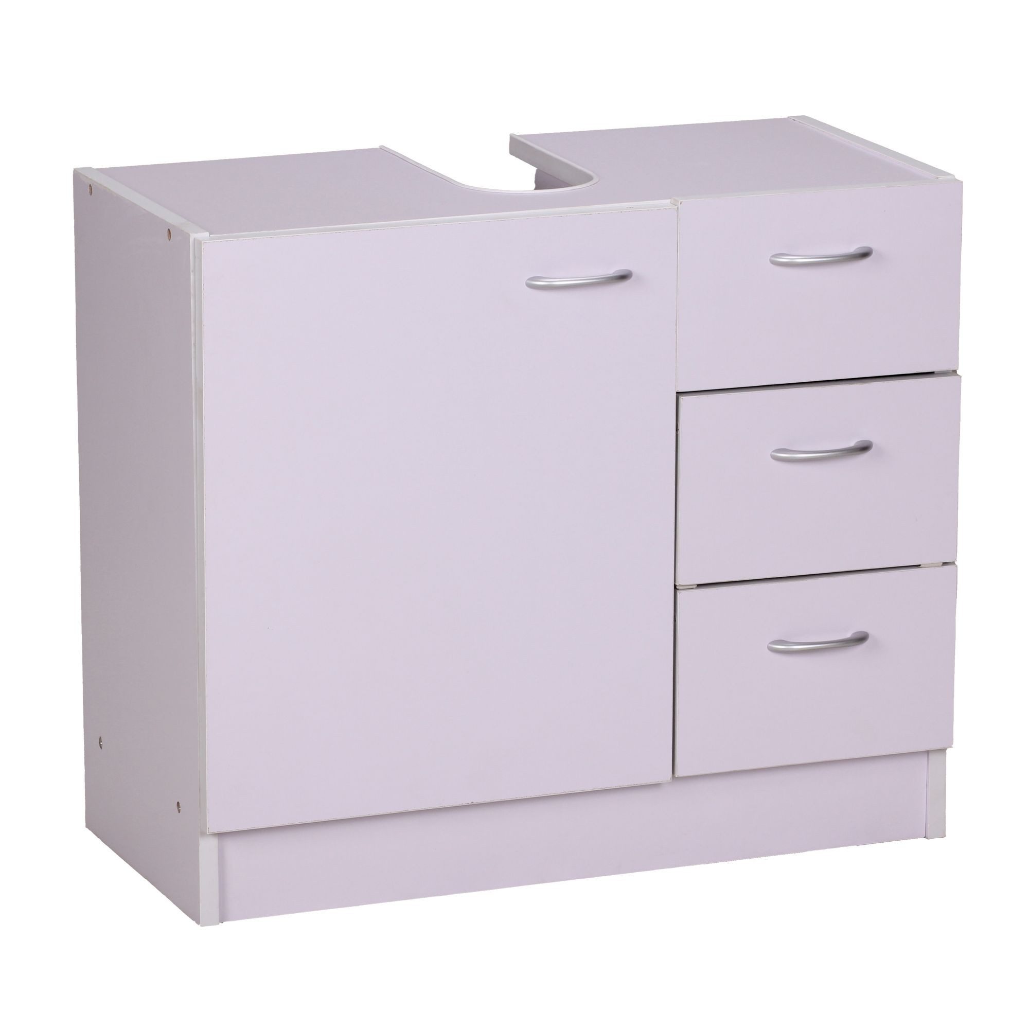 FINEBUY Waschbeckenunterschrank FB37562 (Badunterschrank 54x63x30 cm günstig online kaufen
