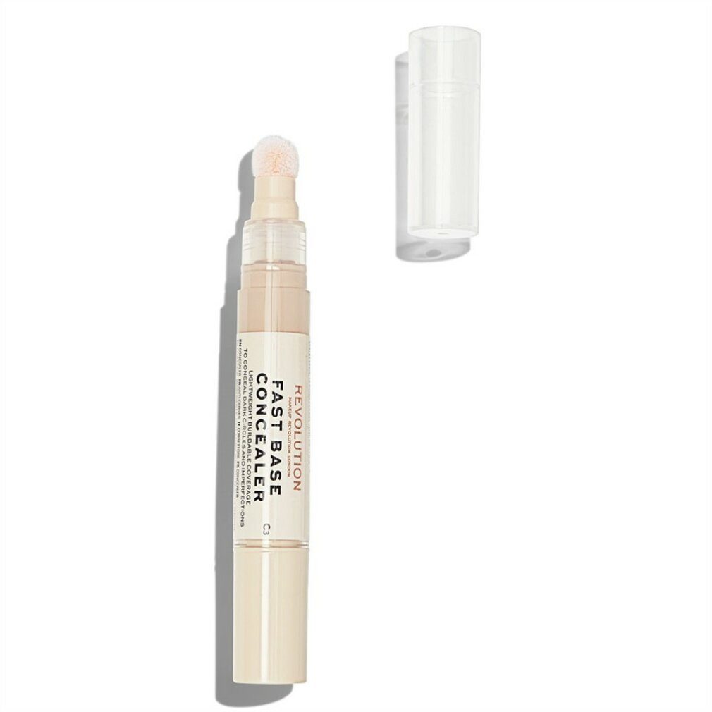 Concealer Makeup Revolution London Fast Base Concealer - C3 4,5ml