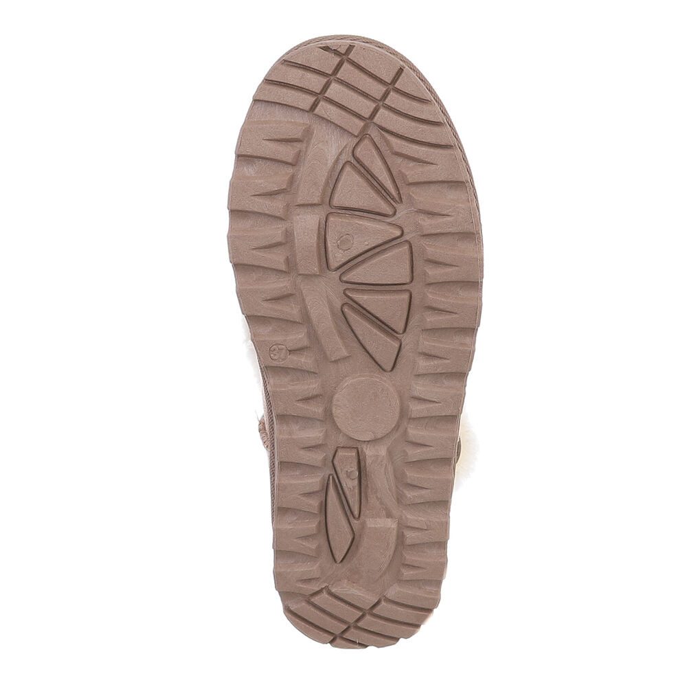 Ital-Design Damen Snowboots Freizeit Snowboots (87452015) Flach Plateaustiefeletten in Hellbraun