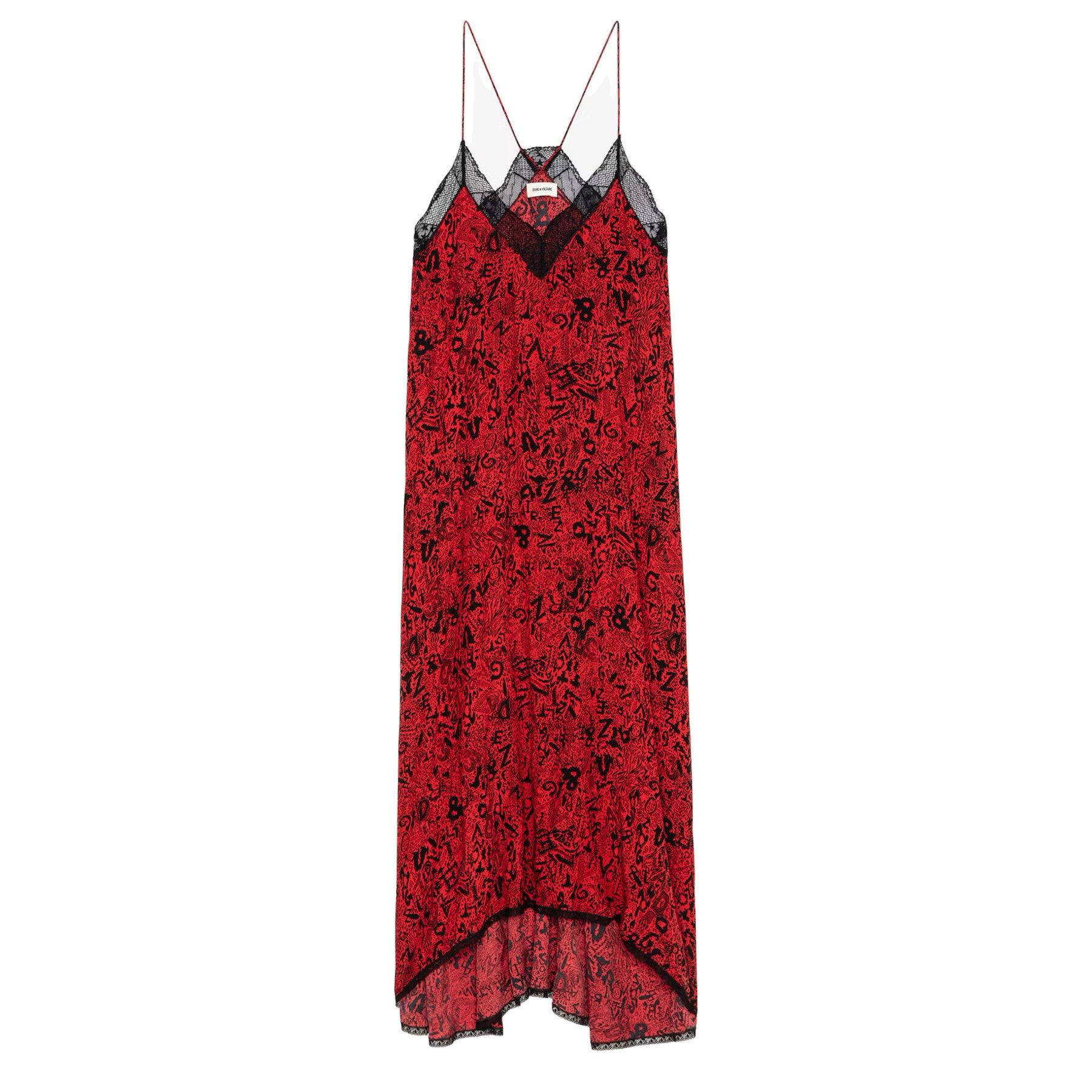 ZADIG & VOLTAIRE Midikleid Kleid RISTY SOFT WILD VOLTAIRE