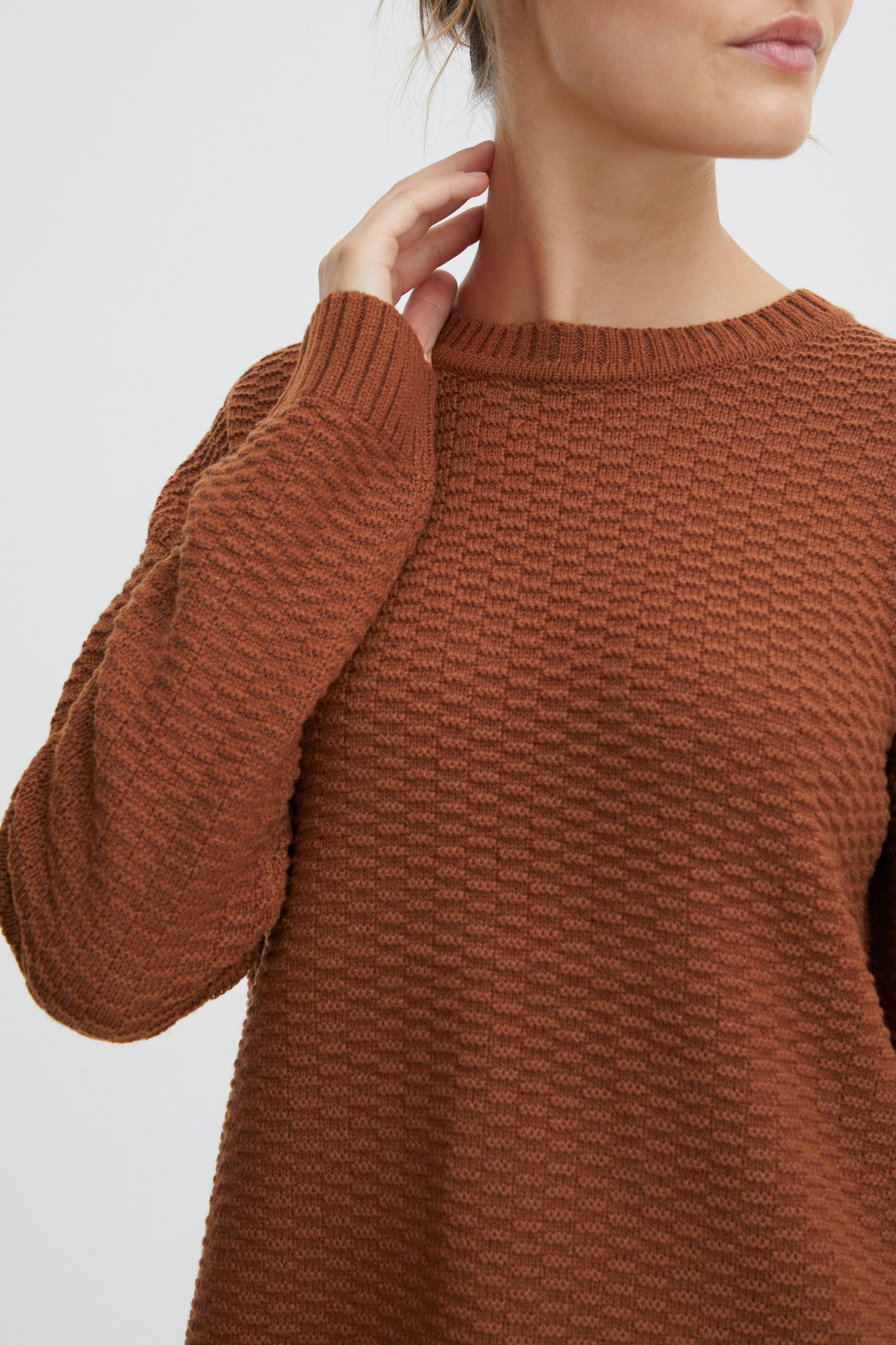 OXMO Strickpullover OXMilla Modischer Pullover
