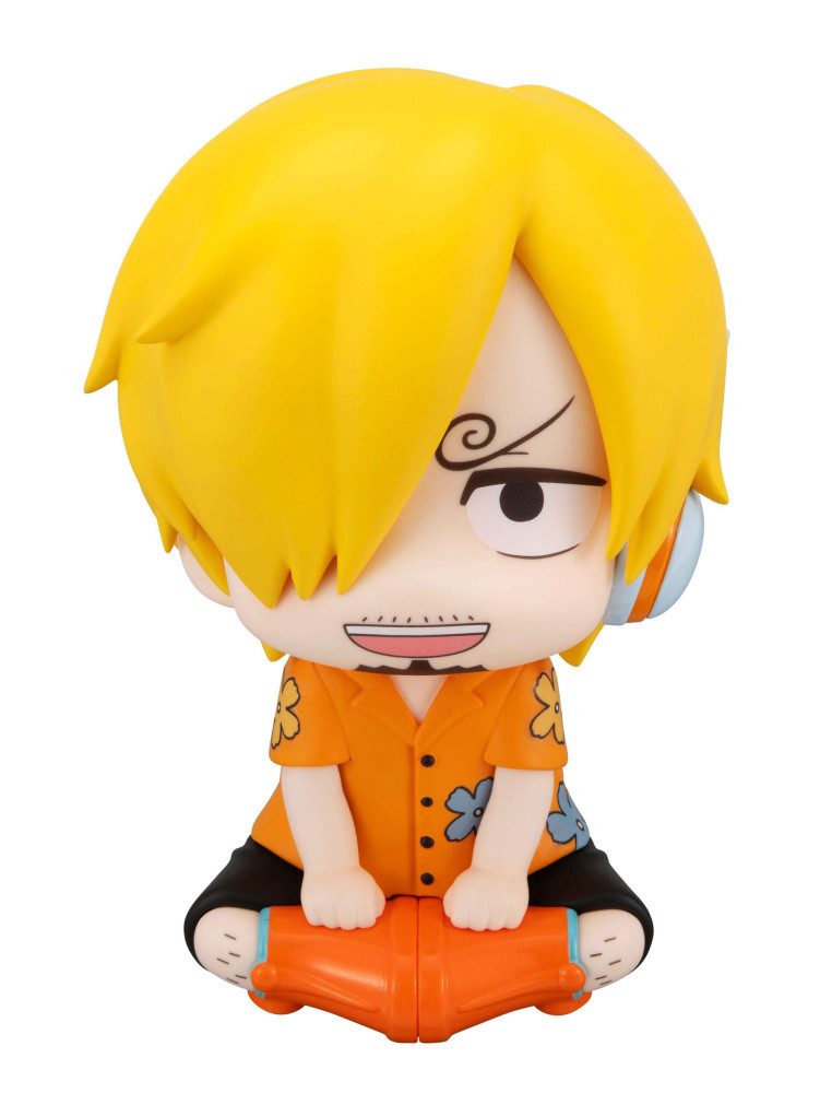 MegaHouse Erotik-Actionfigur One Piece Look Up PVC Statue Sanji Future Island Egghead Ver. 11 cm