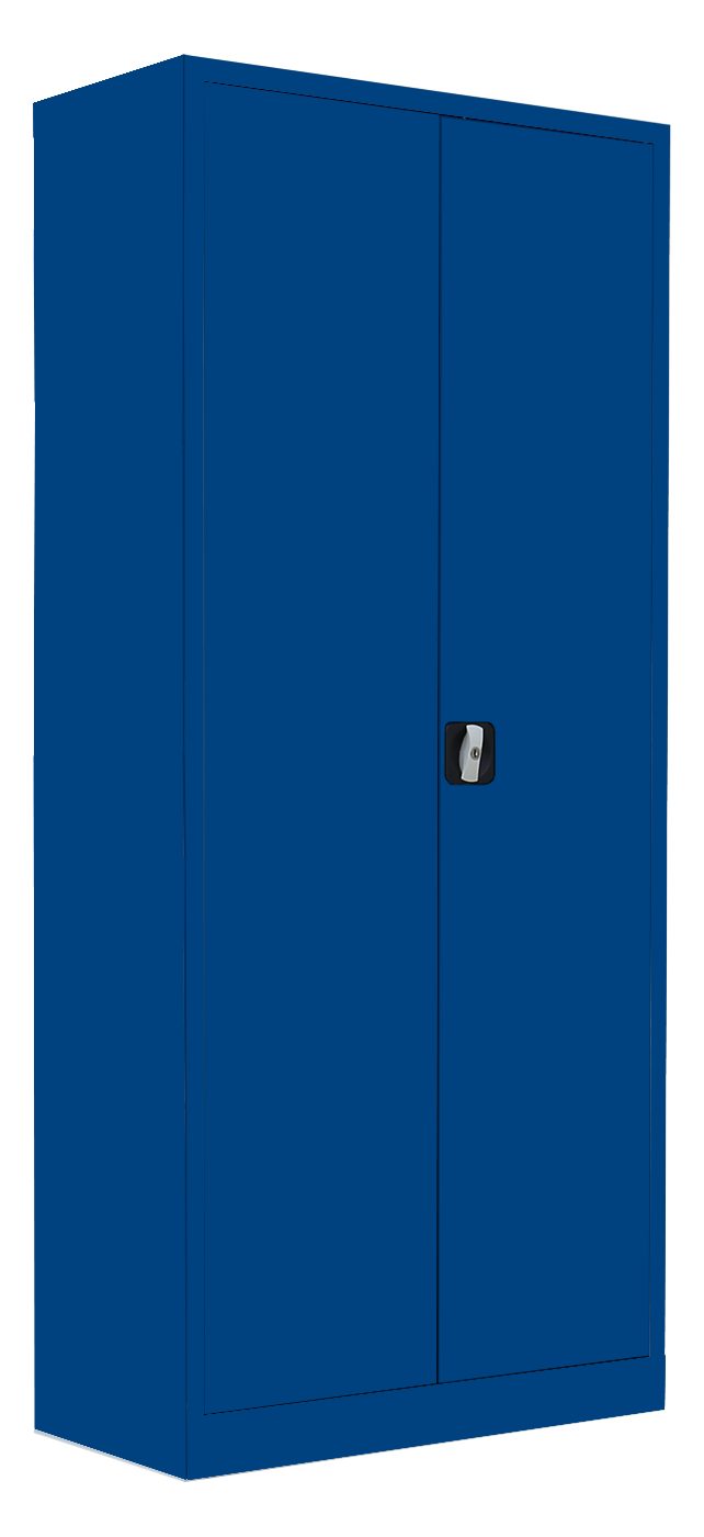 Steelboxx Mehrzweckschrank Metallschrank abschließbar 180x80, 4,5 Ordnerhöhen (1-St) Komplett montiert und verschweißt, keine Montage erforderlich