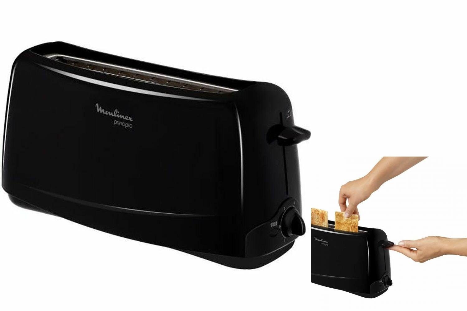 Moulinex Toaster Toaster Moulinex TL110800 1000 W Schwarz Vertical