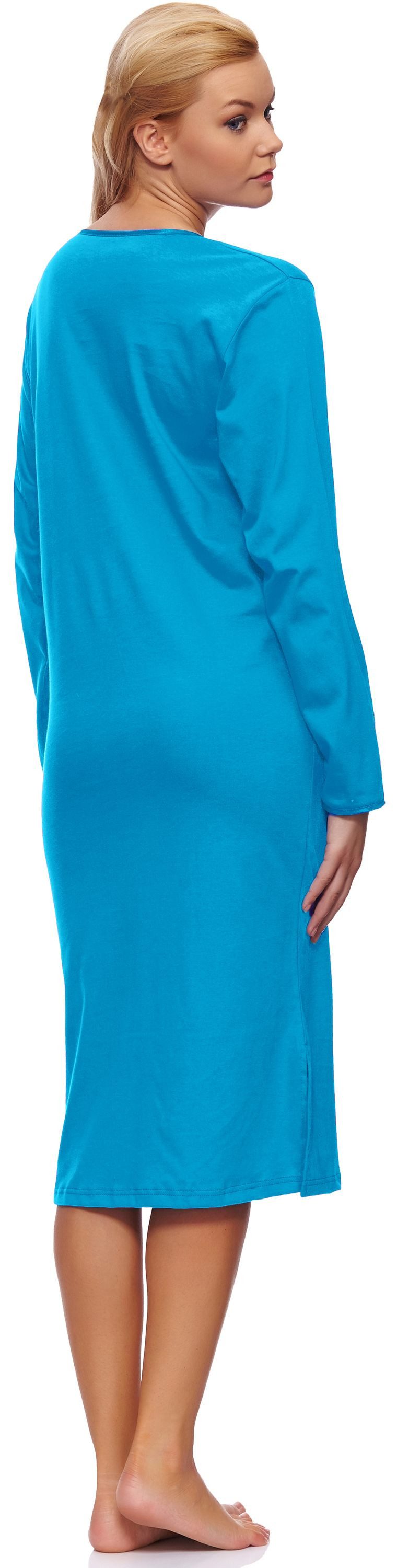 Merry Style Nachthemd Damen Langarm Nachthemd günstig online kaufen