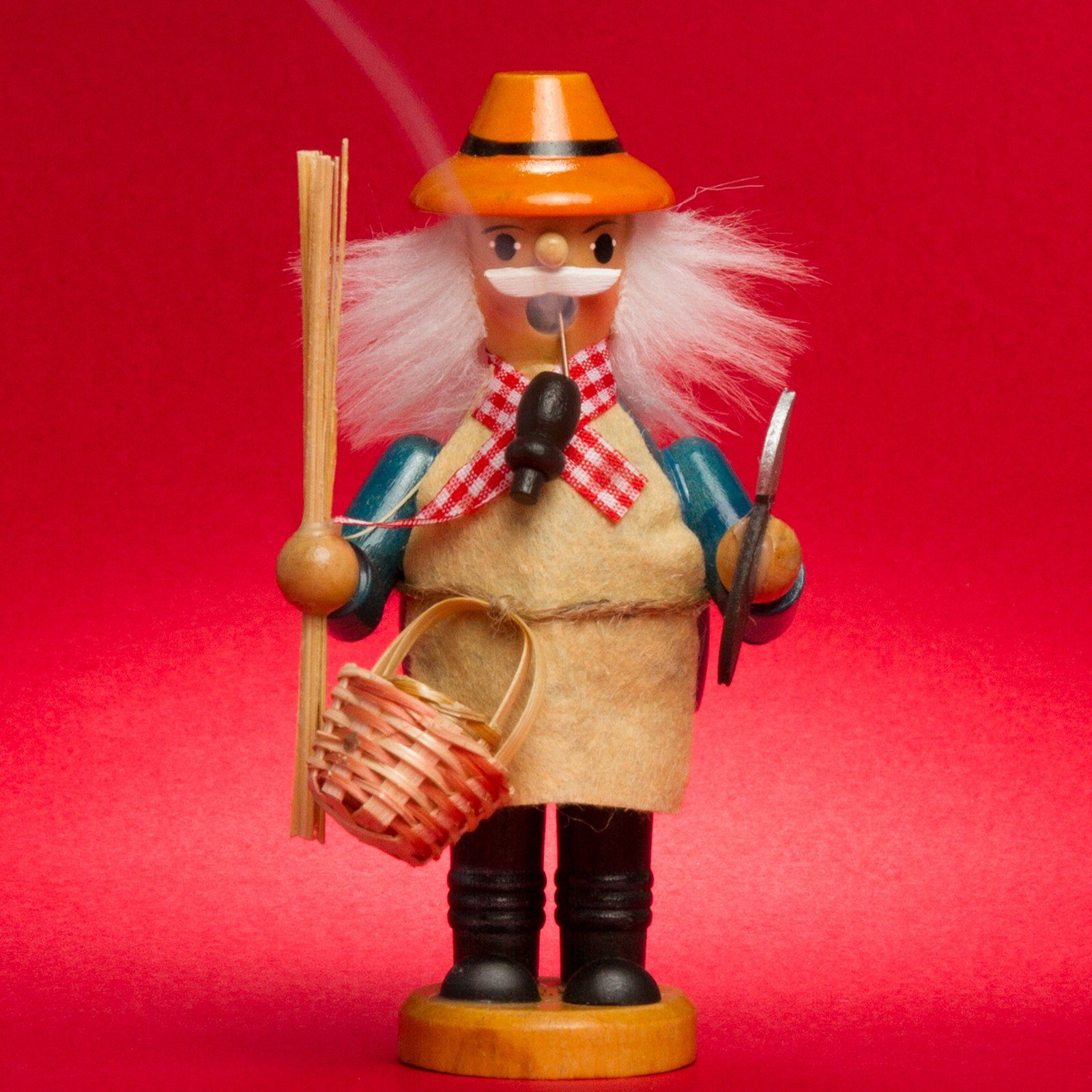 SIKORA Weihnachtsfigur RM-C Räuchermännchen aus Holz günstig online kaufen