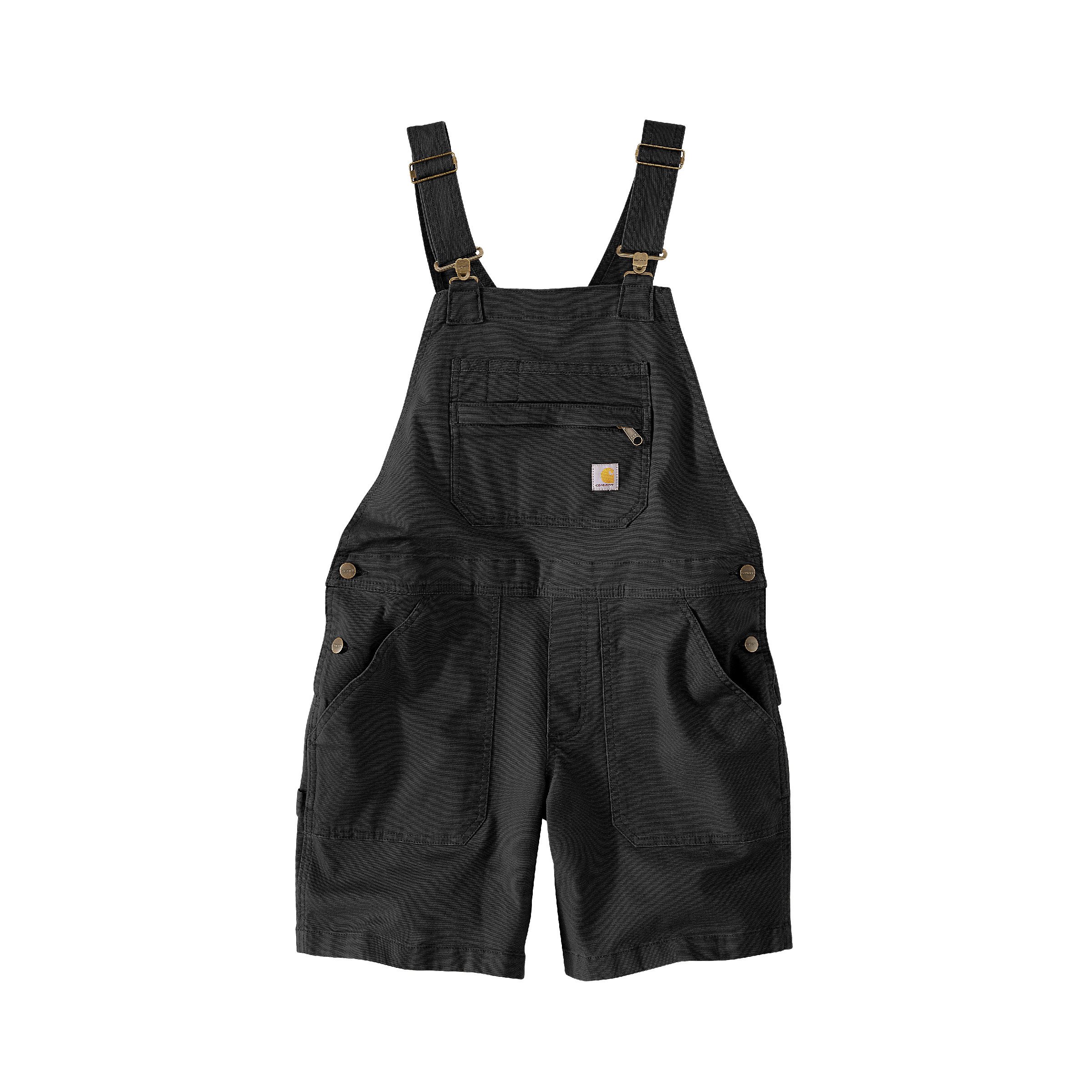 Carhartt Latzhose Canvas Latzshort Relaxed Fit