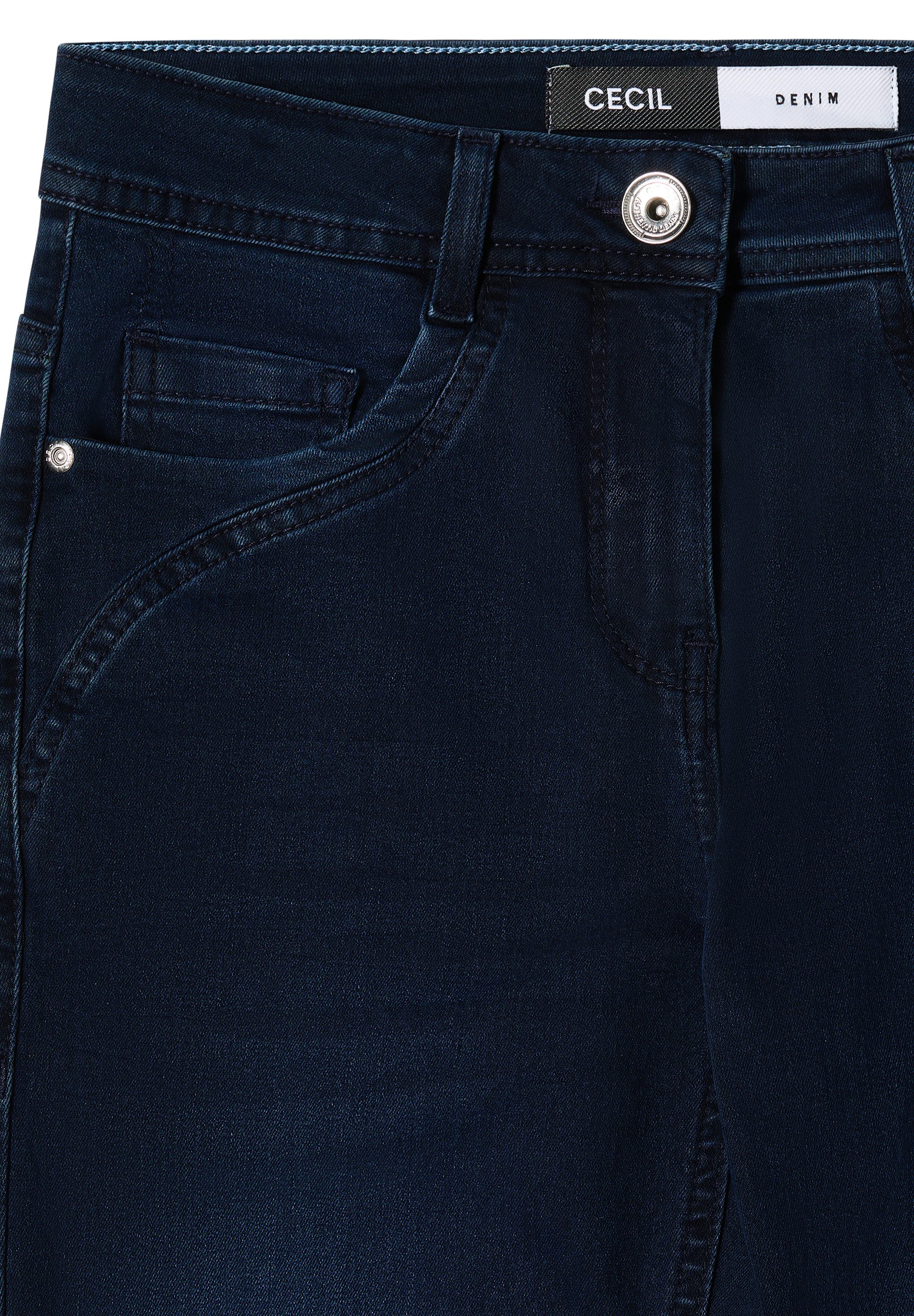 CECIL Slim-fit-Jeans High Waist