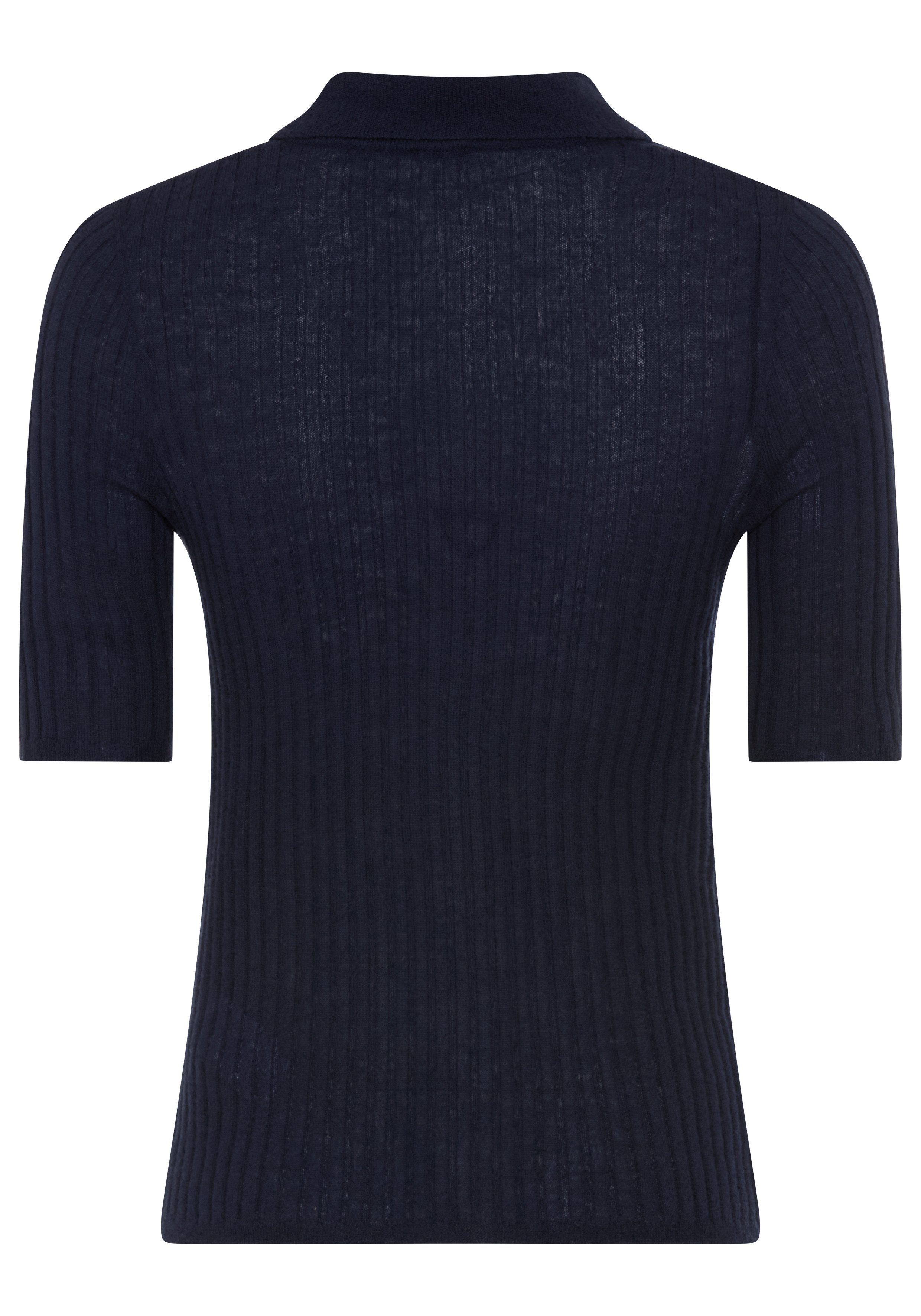 BOSS ORANGE Kurzarmpullover Fugano Premium Damenmode aus Schurwollmischung