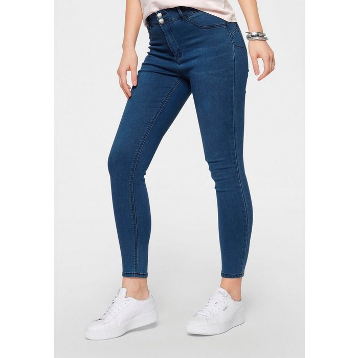 HaILY’S Push-up-Jeans PUSH in 7/8- Länge