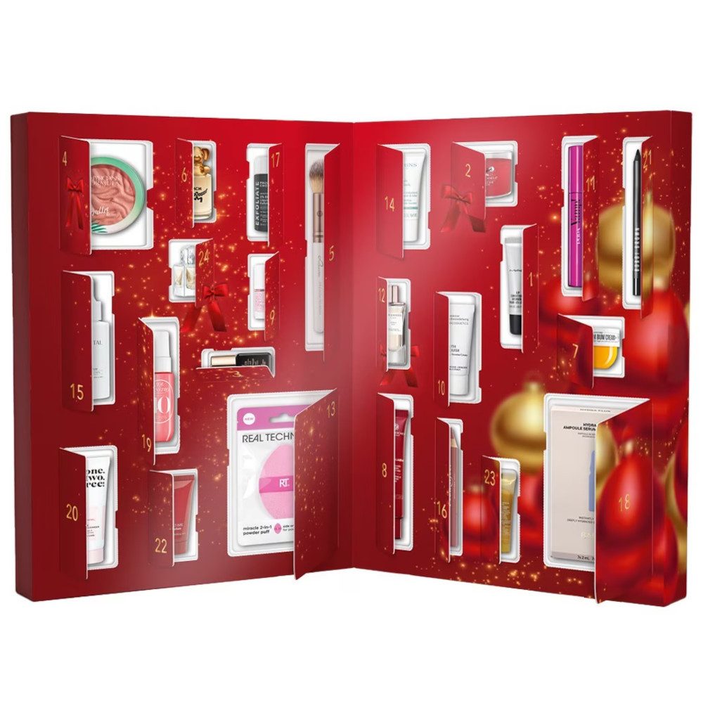 Douglas Adventskalender Douglas Exclusive Beauty Adventskalender 2025 – 24 Highlights (24-tlg), Warenwert 400 € – 24 exklusive Highlights aus Pflege, Duft & Make-up