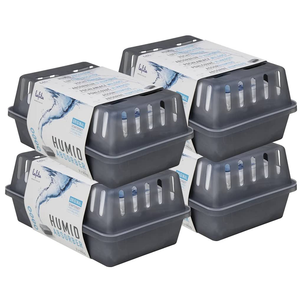 vidaXL Nachfüllpack Lafita Raumentfeuchter mit Nachfüllbeuteln 4 Stk. 900 g