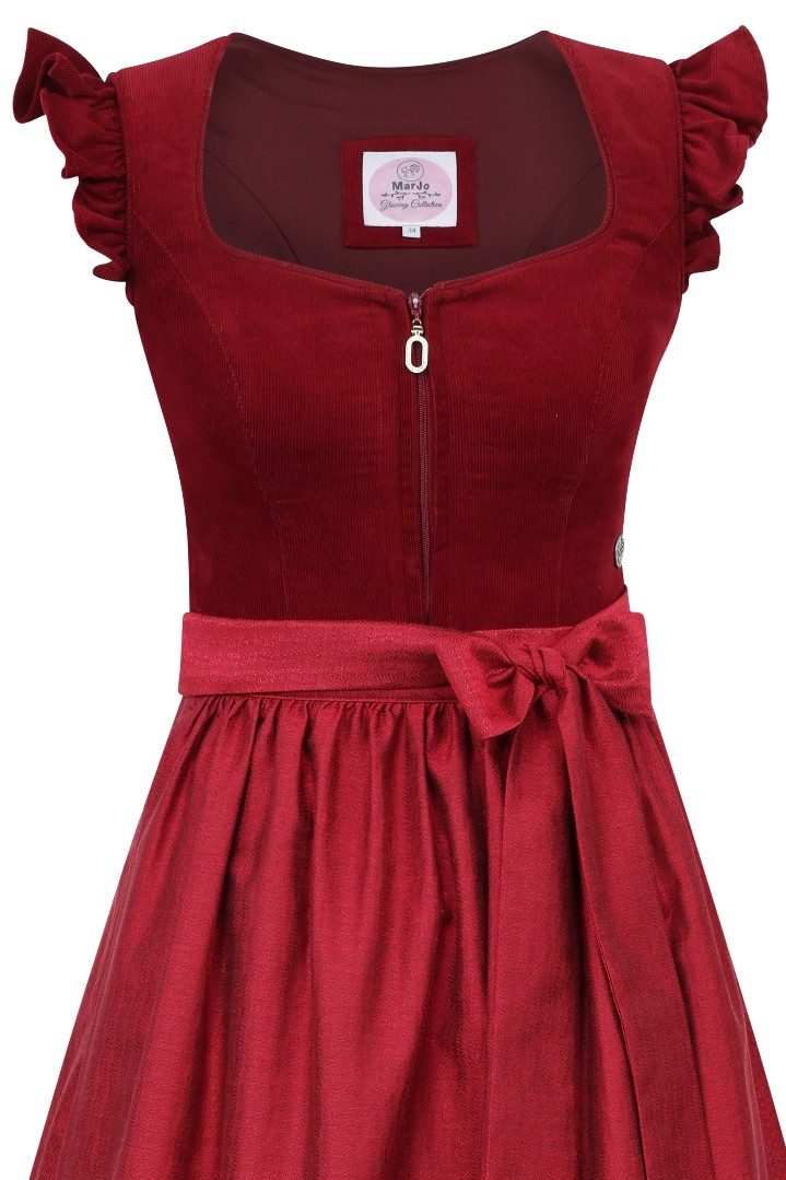 MarJo Dirndl Cord Dirndl 2tlg. - ANSFELDEN - wine