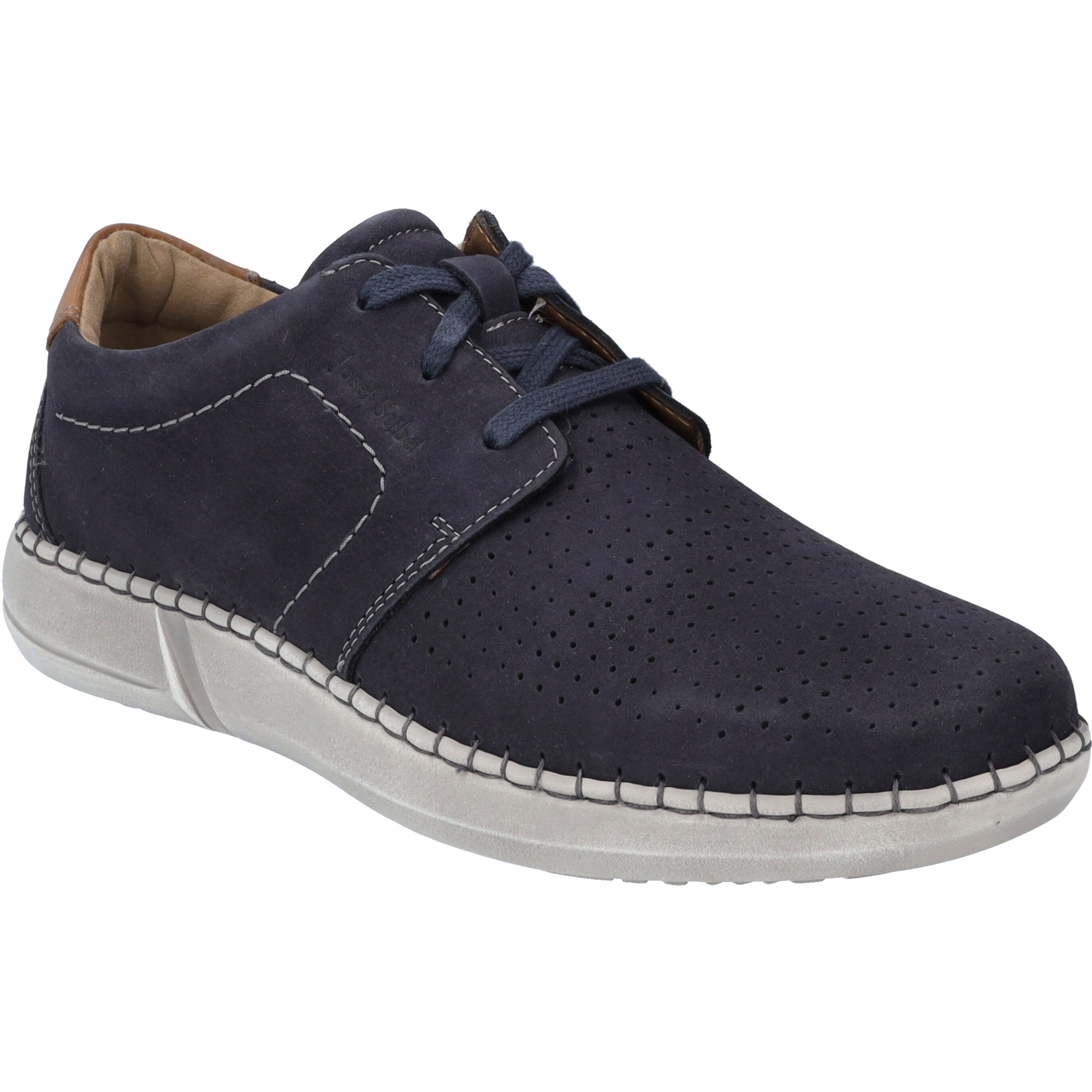 Louis 06, blau Schnürschuh