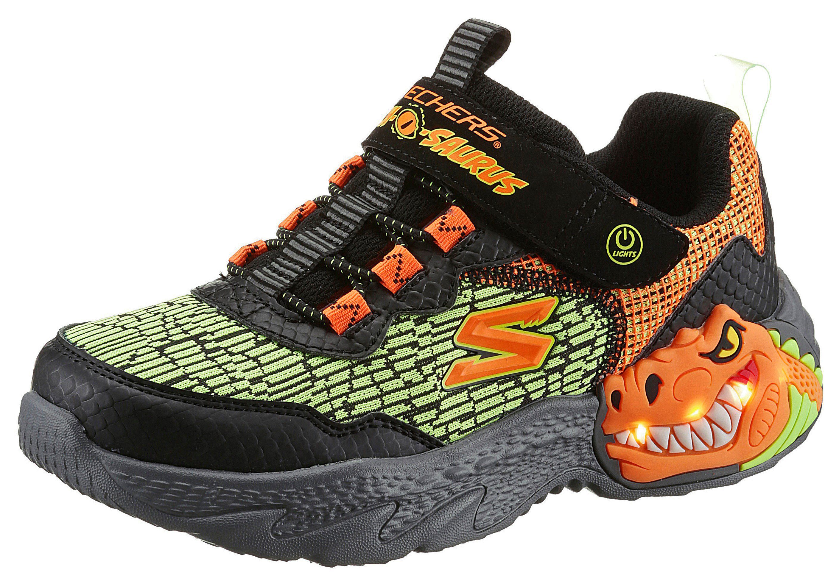 Blinkfunktion DINO-LIGHTS- Sneaker Skechers mit Kids