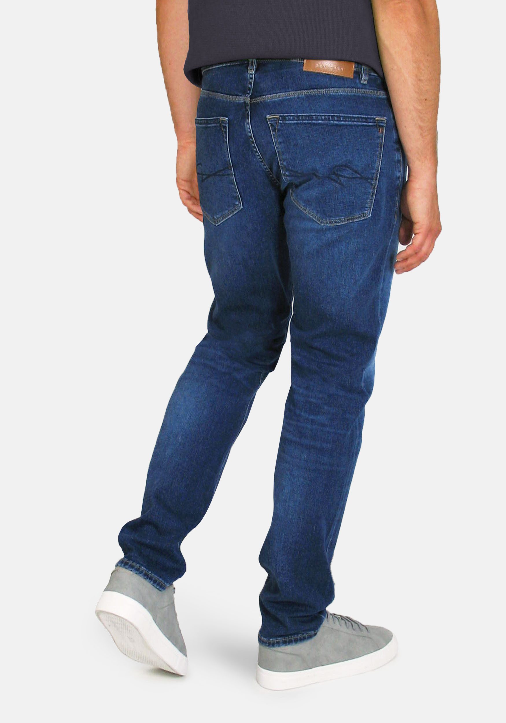 Pierre Cardin 5-Pocket-Jeans Lyon Tapered Lefthand Twill Stretch Denim günstig online kaufen