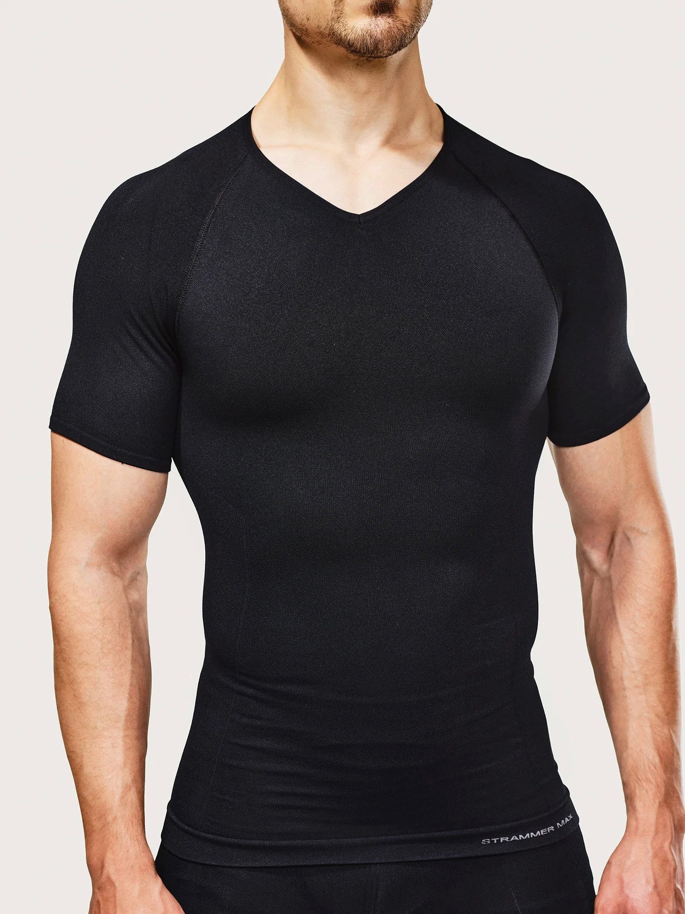 Strammer Max Performance® Kompressionsshirt mit Kompressionseffekt Shapewear, unterstützt die Haltung