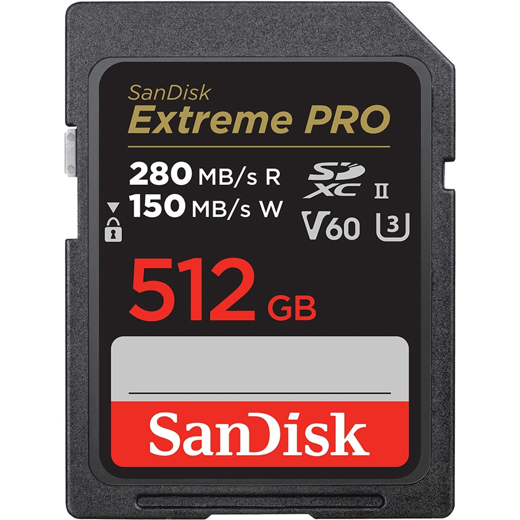 Sandisk SANDISK SD-Card Extreme Pro UHS-II V60 512GB Speicherkarte