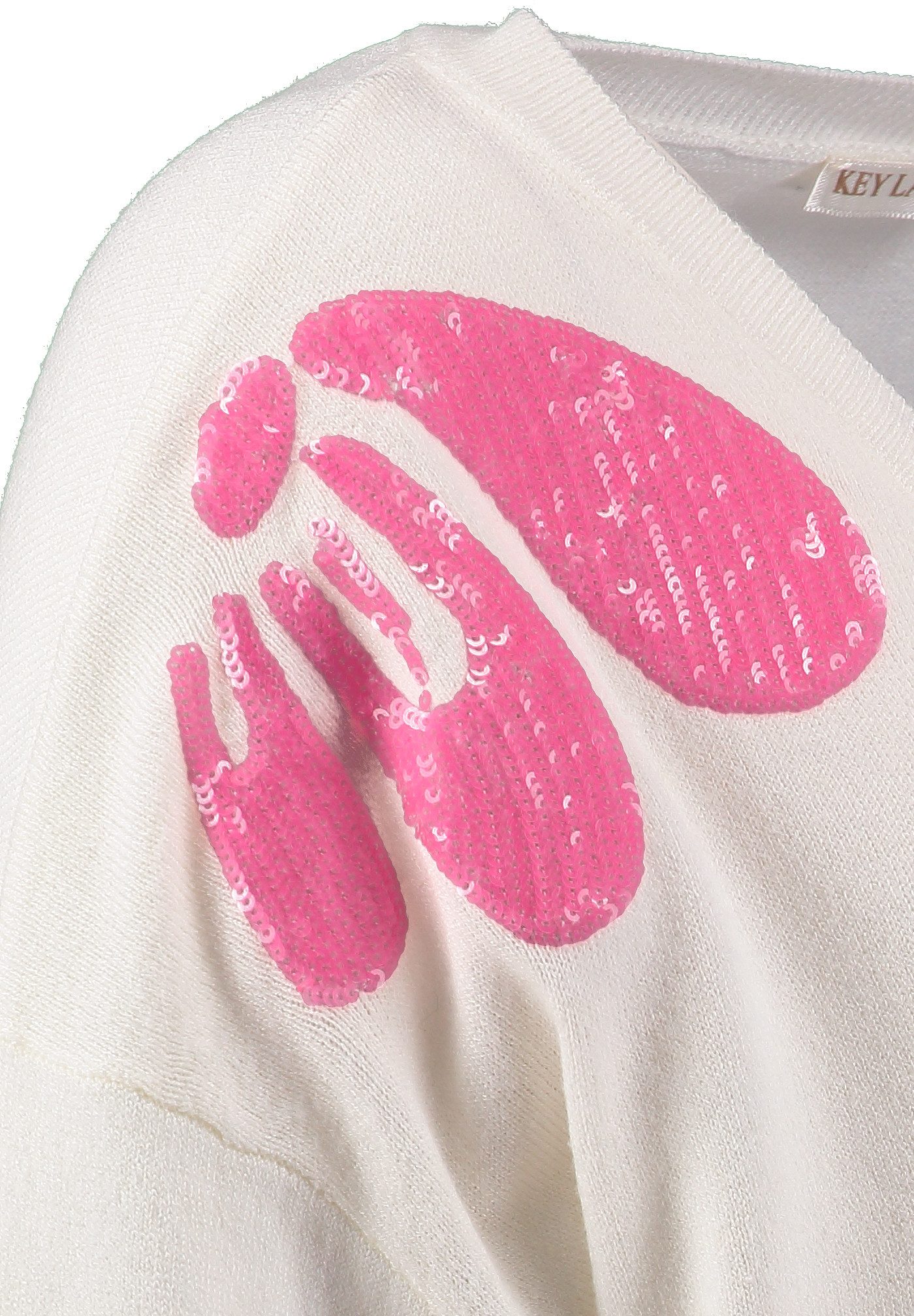 Key Largo Rundhalspullover WKN CRUISE v-neck (1-tlg)