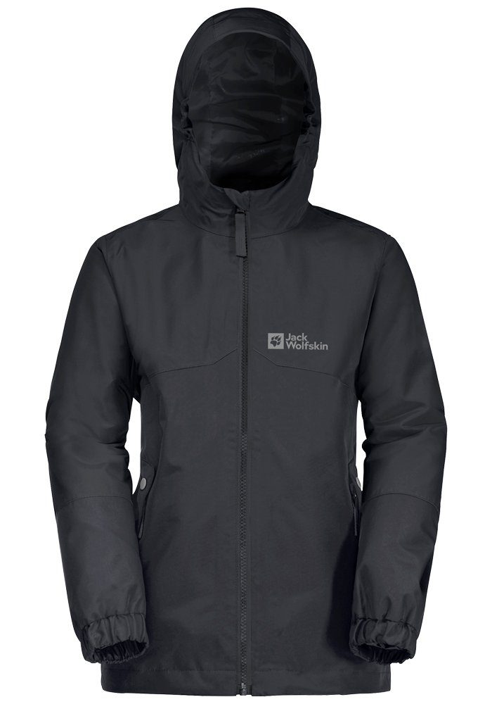 ICELAND Jack (2 JACKET 3-in-1-Funktionsjacke Wolfskin 3IN1 teilig) B