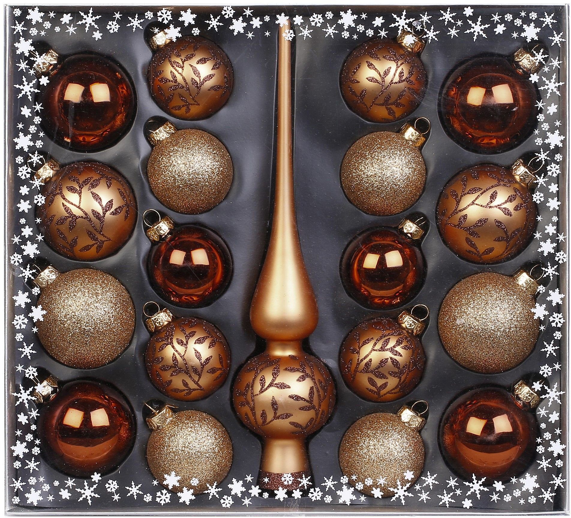 MAGIC by Inge Weihnachtsbaumkugel »Winter Toffee« (18 Stück), mit