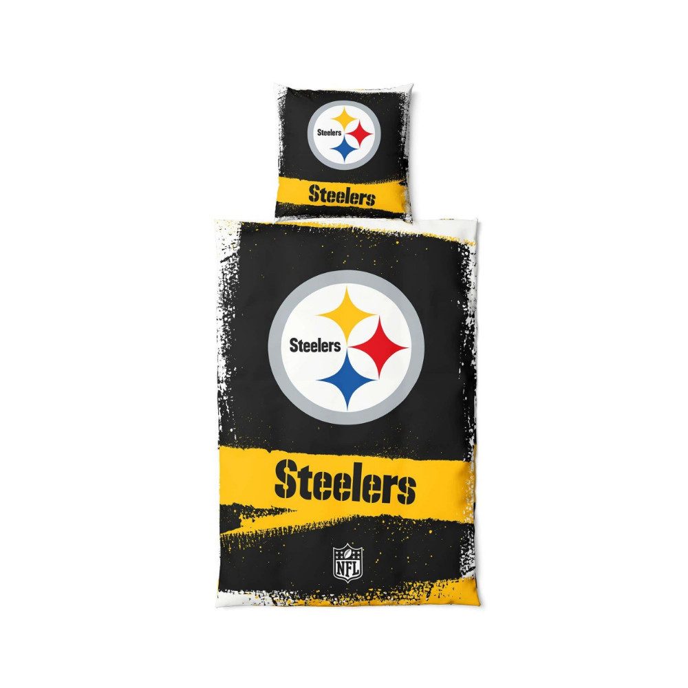 Pittsburgh Steelers Bettwäsche Pittsburgh Steelers Bettwäsche-Set "RAW"