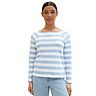 blue offwhite stripe