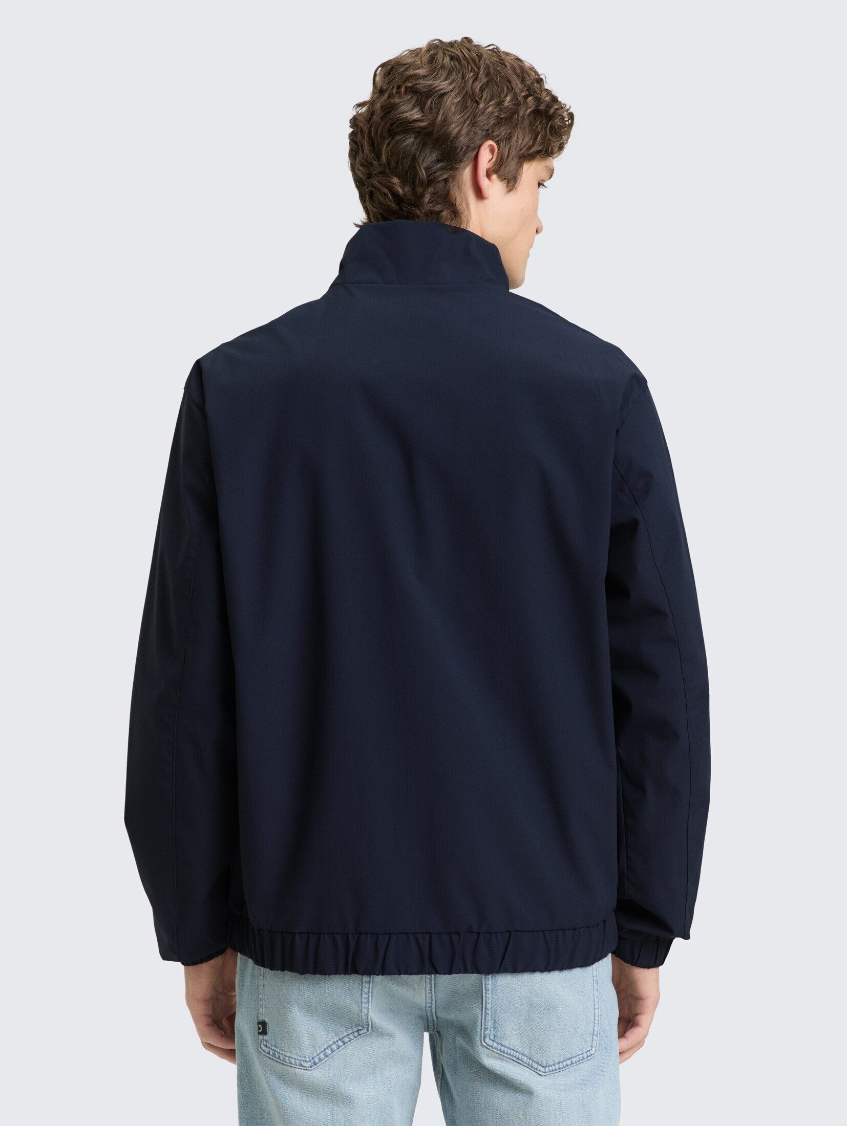 TOM TAILOR Denim Outdoorjacke Jacken Blouson Jacke aus wasserabweisendem Material