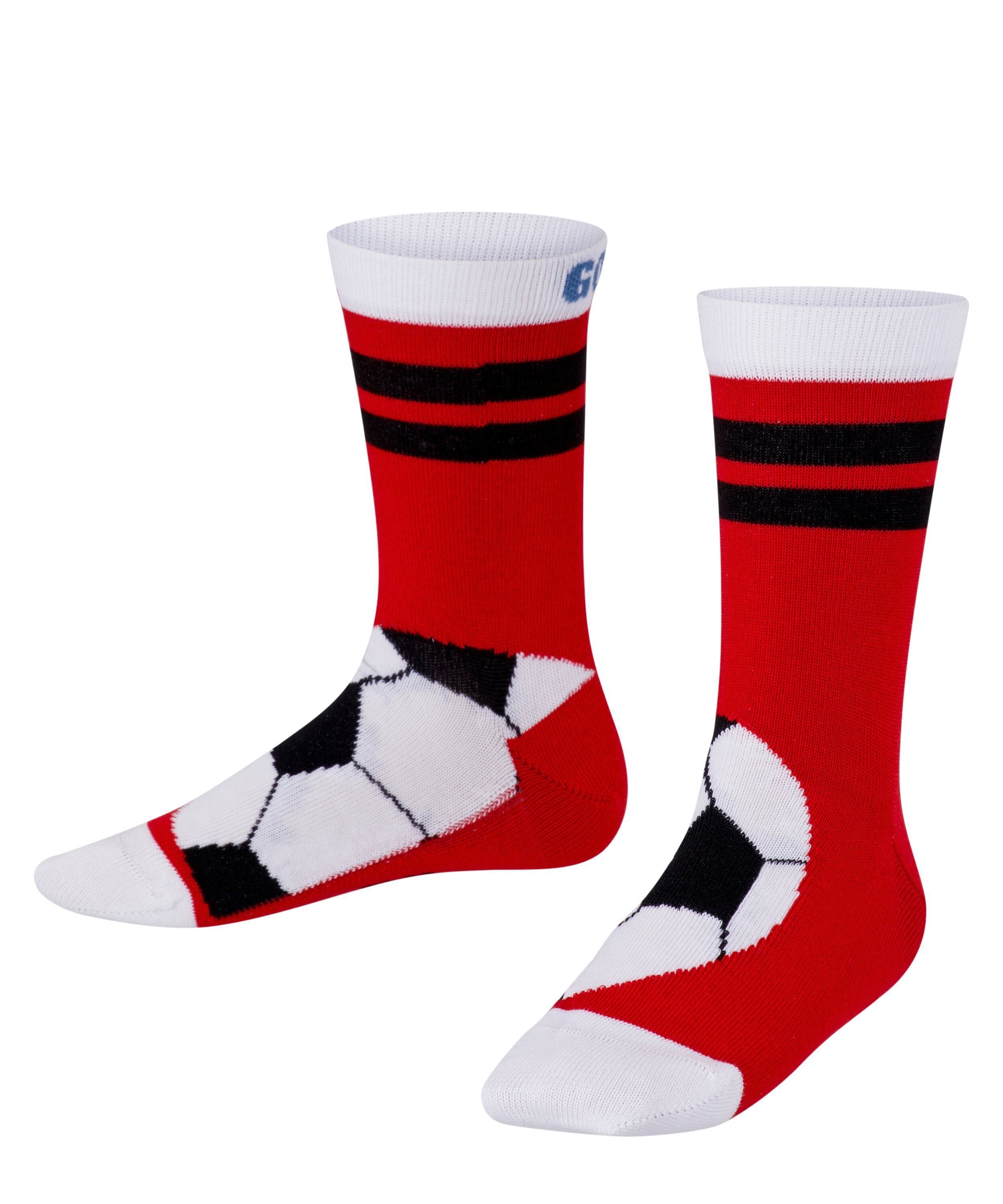 FALKE Socken Active Soccer (1-Paar) feuerrot (8075)