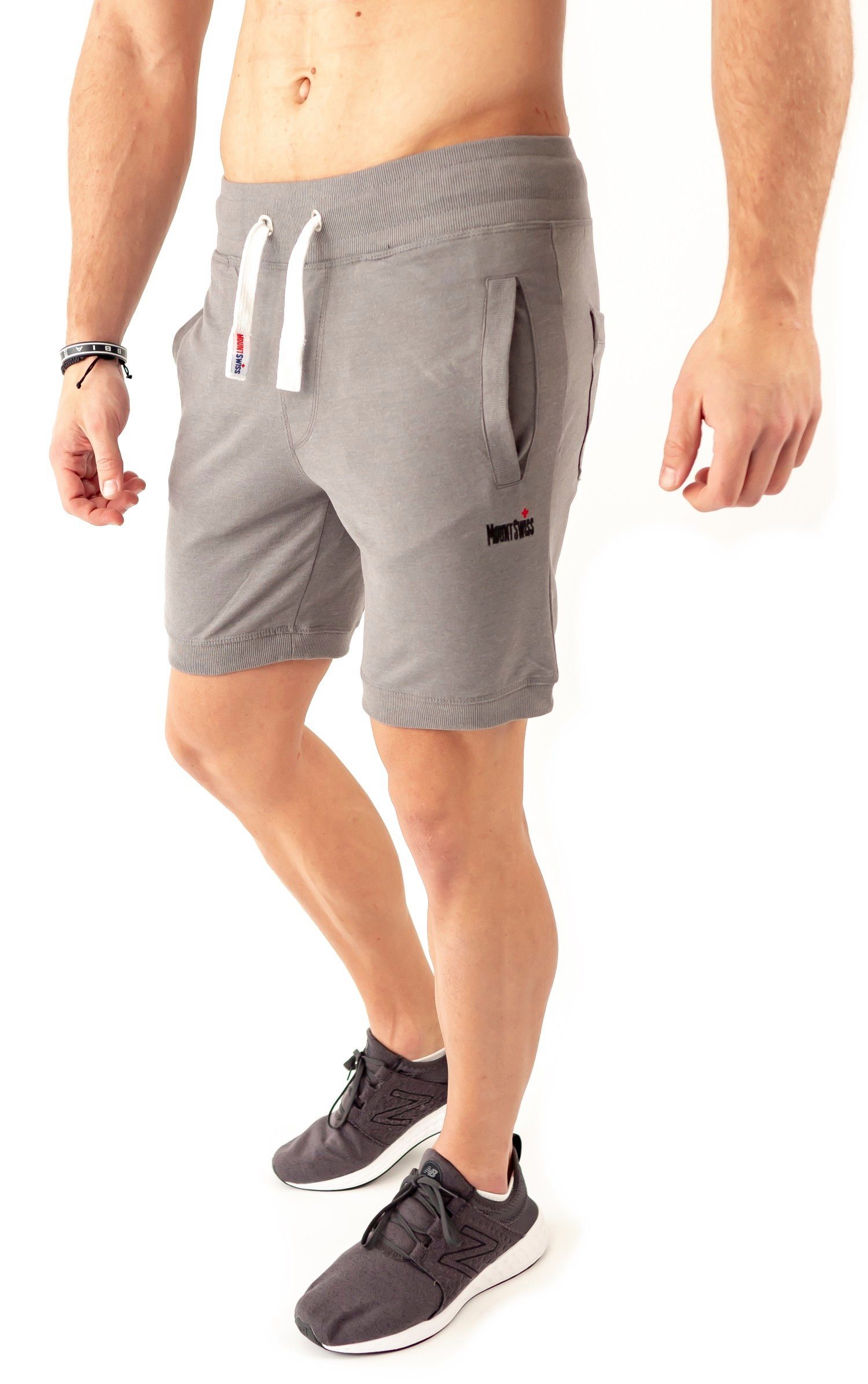 Mount Swiss Shorts Mount Swiss© Herren Freizeit-Shorts LUCA / kurze (1-tlg) elastischer Bund, auch in Großen Größen erhältlich