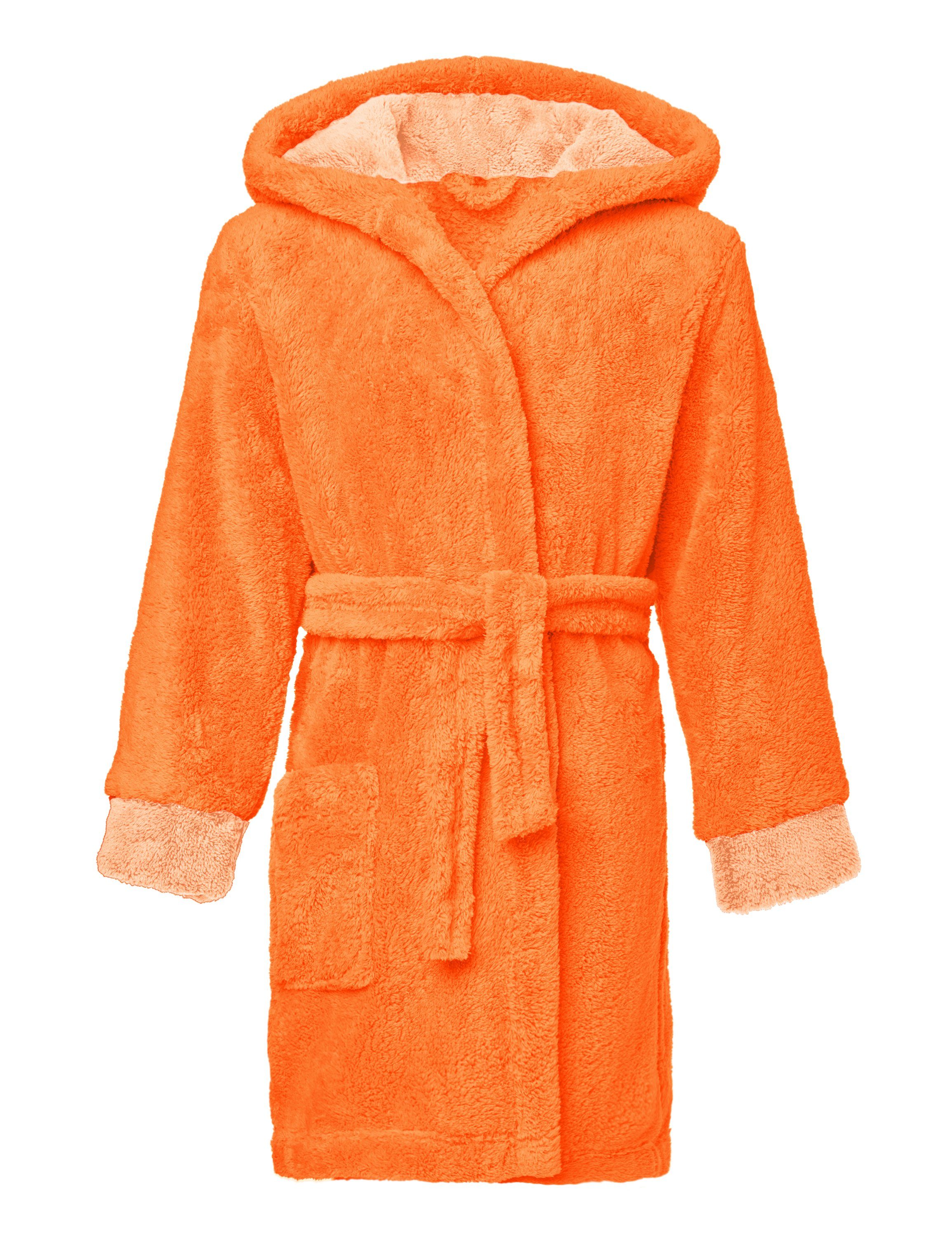 Timone Bademantel Bademantel mit Kaputze für Mädchen und Jungen KIDS, kurz, Polyester