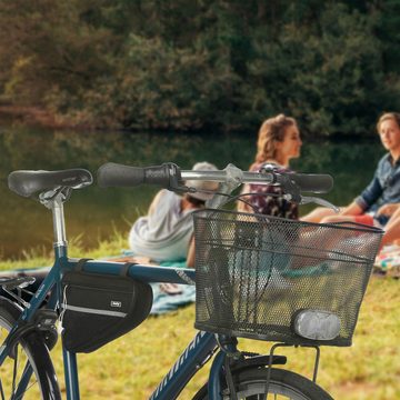 relaxdays Fahrradtasche Fahrrad Dreieckstasche für Rahmen