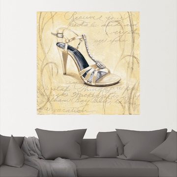 Artland Wandbild Stiletto I - Schuh, Mode (1 St), als Leinwandbild, Wandaufkleber in verschied. Größen