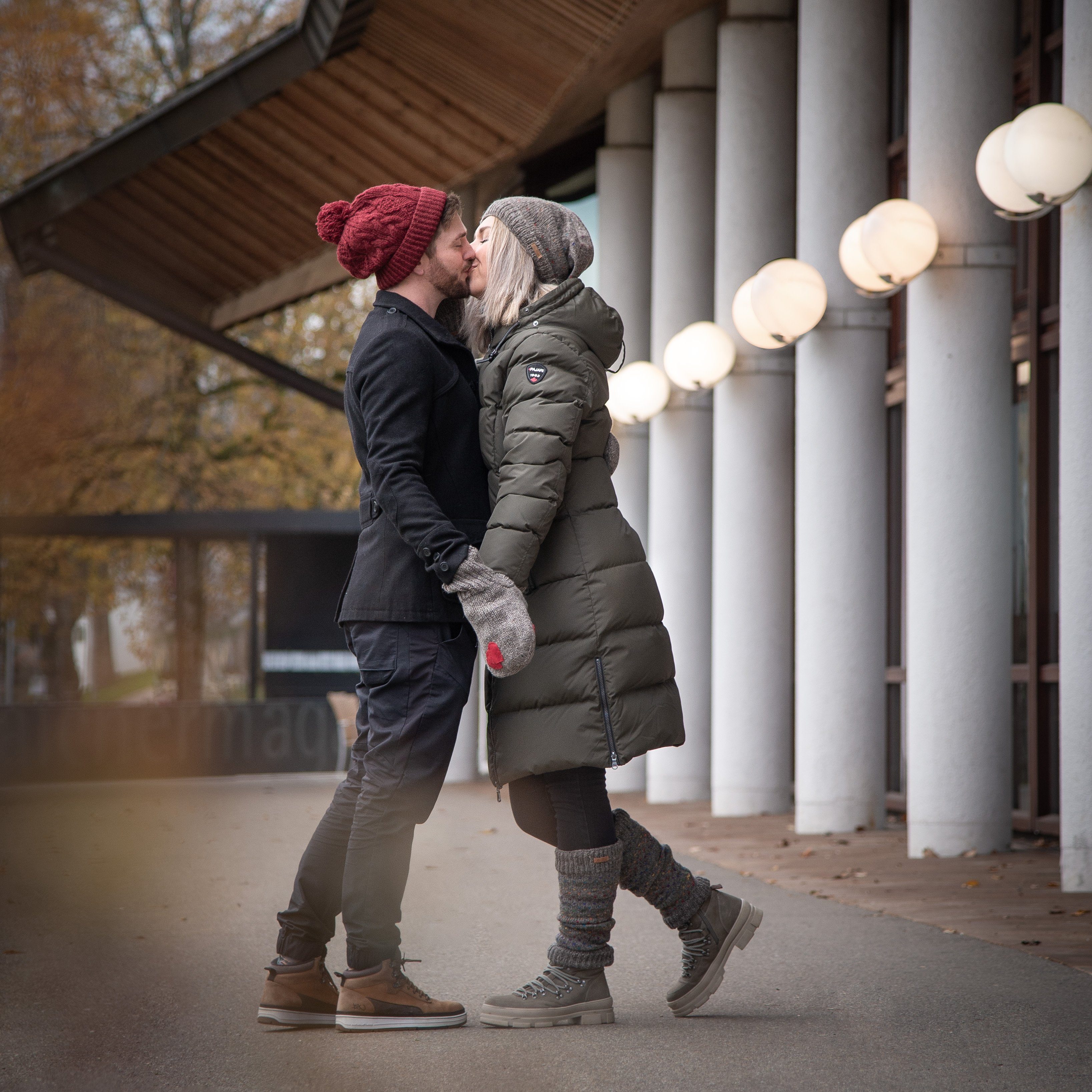 McRon Strickhandschuhe SET aus Pärchenhandschuh Modell Valentina und Fäustl günstig online kaufen