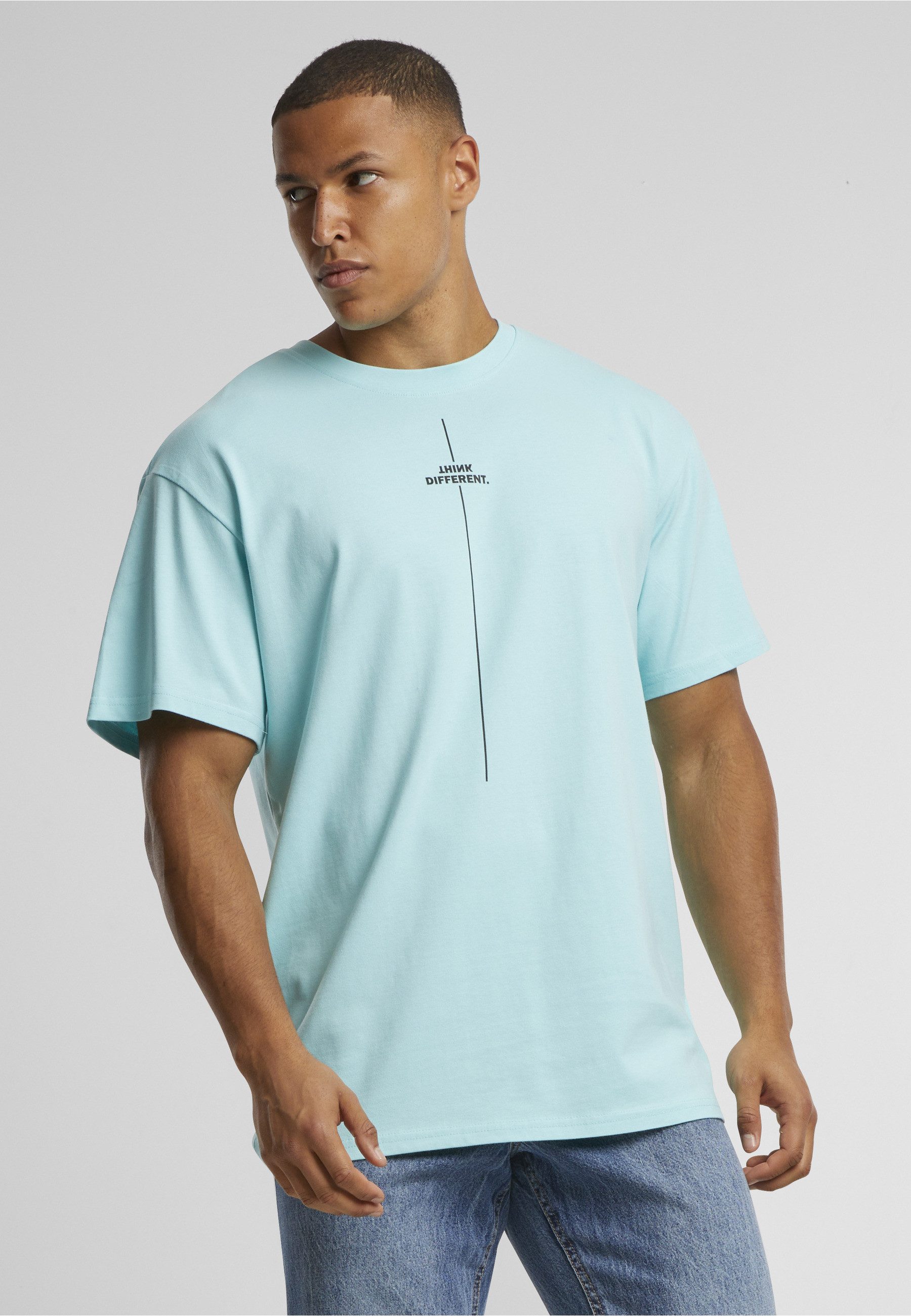 Merchcode T-Shirt Merchcode Herren Think Different Heavy Oversized Tee (1-tlg)