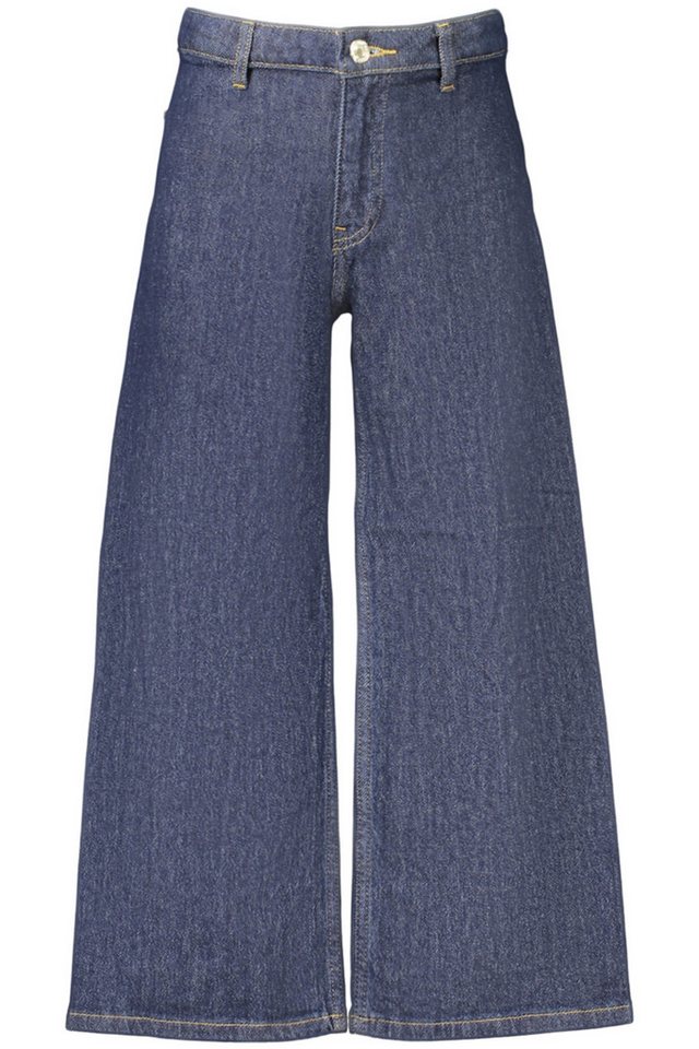 GUESS JEANS 5-Pocket-Jeans Weite Mädchen-Denim-Jeans in Blau mit verstellbarem Elastikbund
