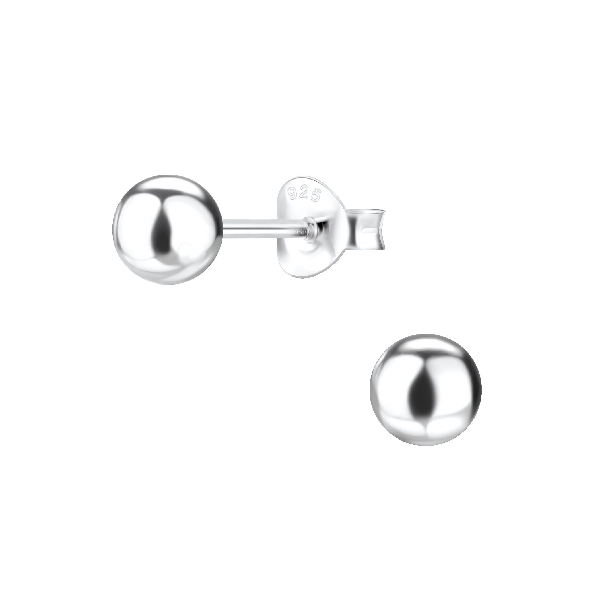 ALEXANDER YORK Paar Ohrstecker BALL, 2-tlg., 925 Sterling Silber günstig online kaufen