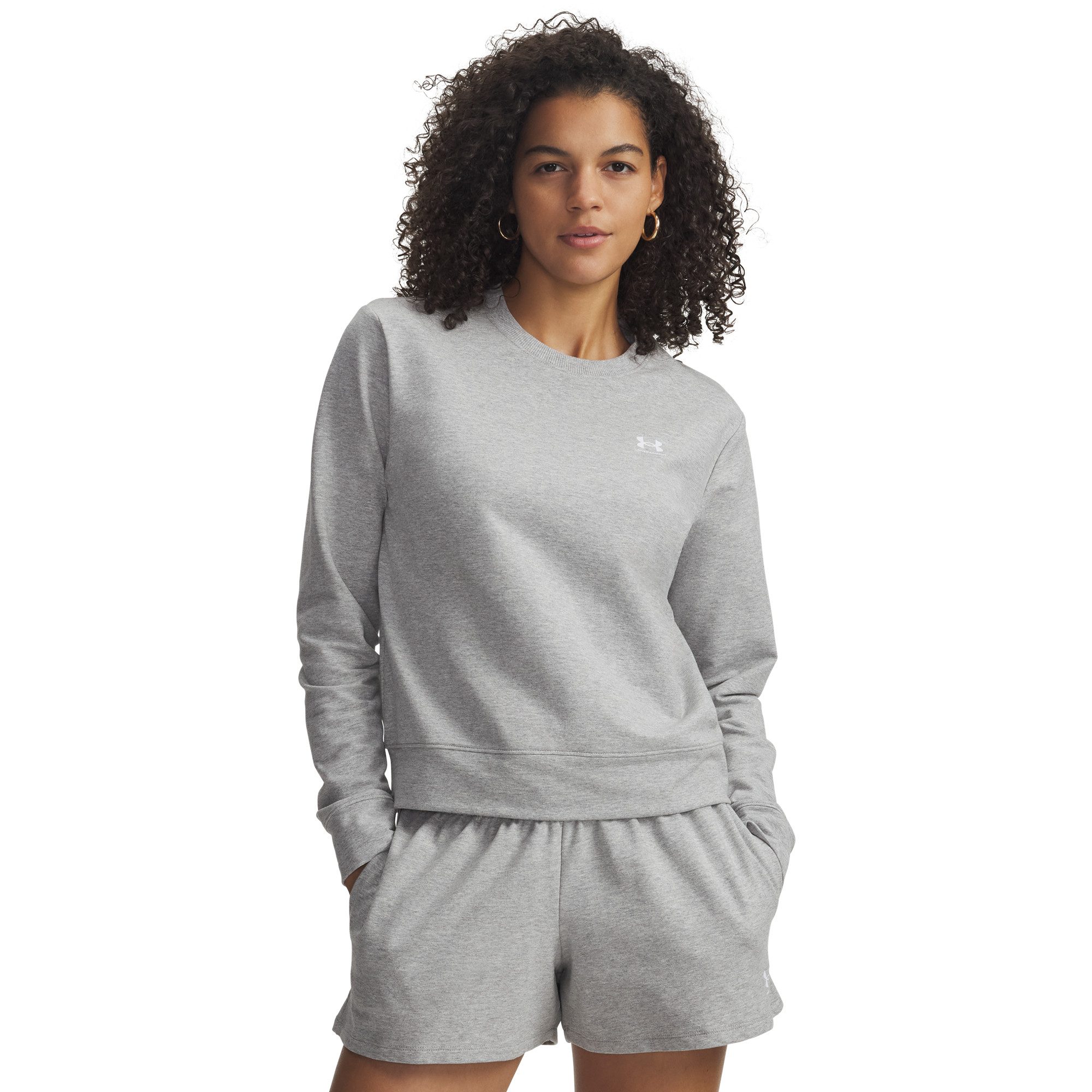 Under Armour® Fleecepullover Under Armour Damen Pullover Sport Terry 6011016