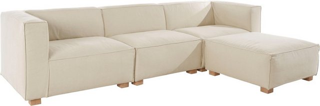 OTTO products Ecksofa »Ciella«, ein wahres Modul Eco Sofa mit Federkern, frei von Polyesterbezügen  - Onlineshop Otto