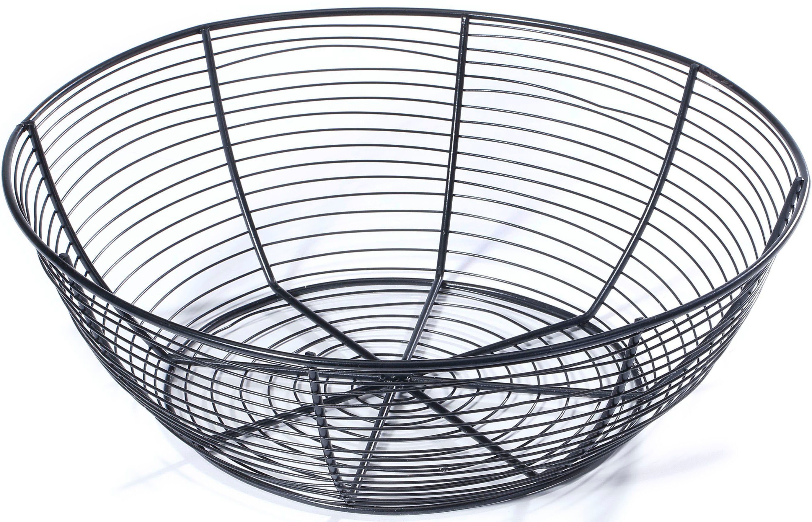 CHRISTMAS GOODS by Inge Dekoschale Drahtkorb aus Metall (1 St), Ø ca. 28 cm günstig online kaufen